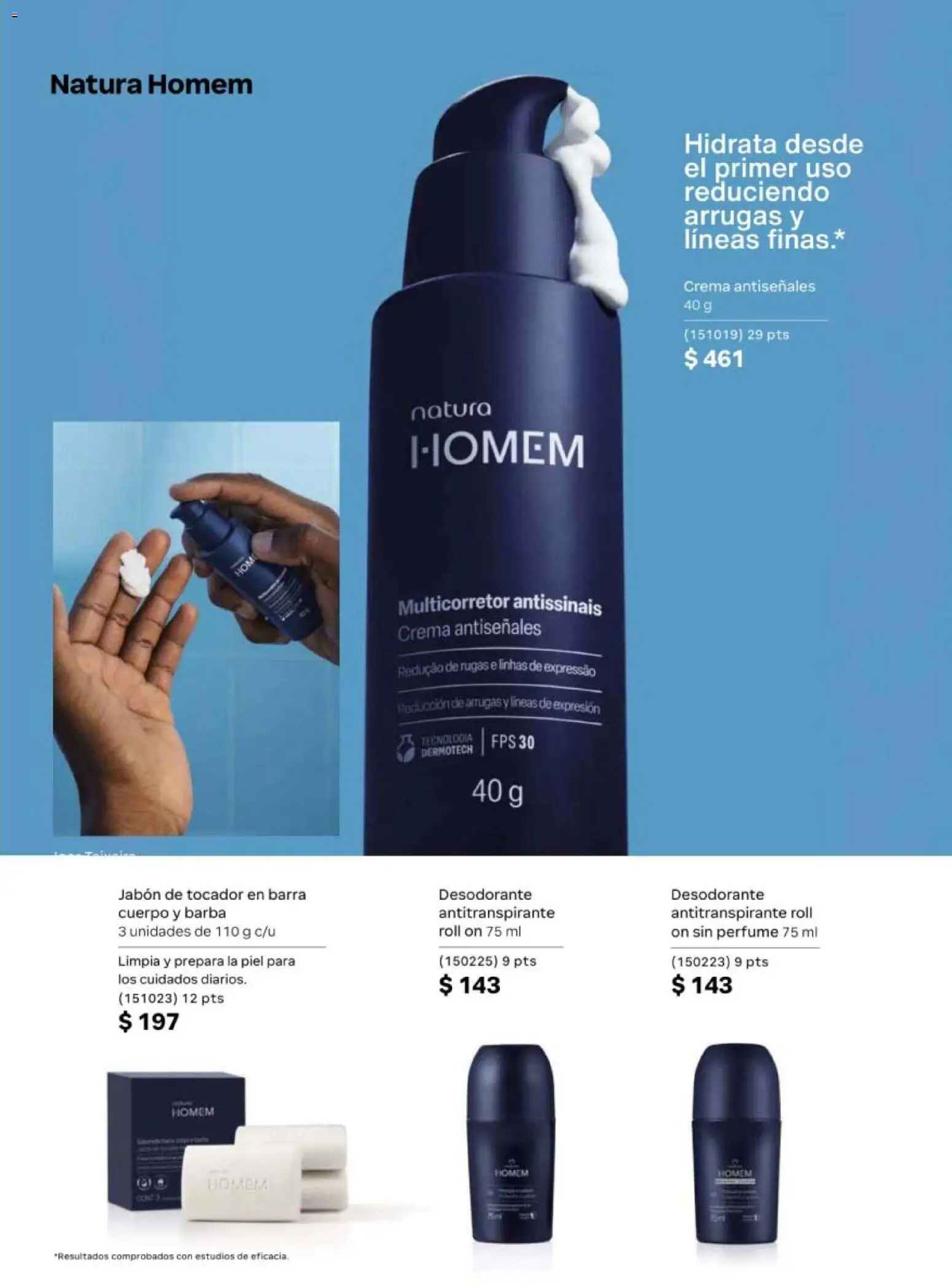 Nuevas ofertas de Natura válidas en toda la República Mexicana desde el 02.04.2026. ¡Encuentra las mejores ofertas en Natura campaña 6 2026! | Página: 71 | Productos: Desodorante, Barra, Perfume, Jabón