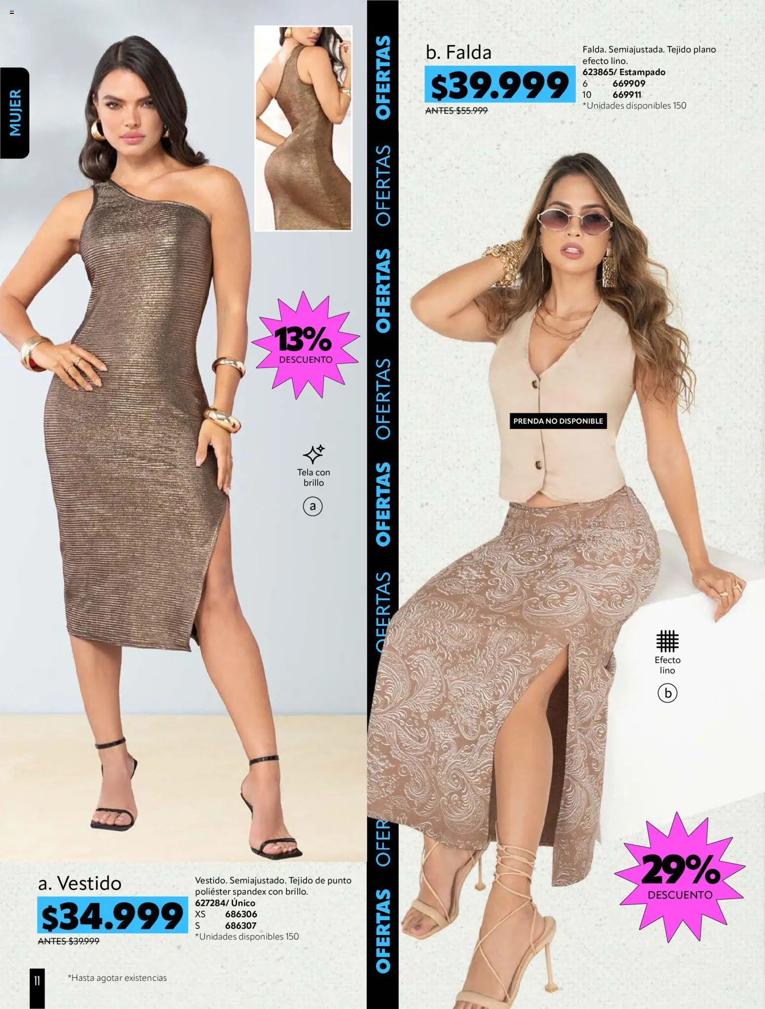Pacifika revista - valida desde el 21/07/2026 | Página: 175 | Productos: Falda, Brillo, Vestido