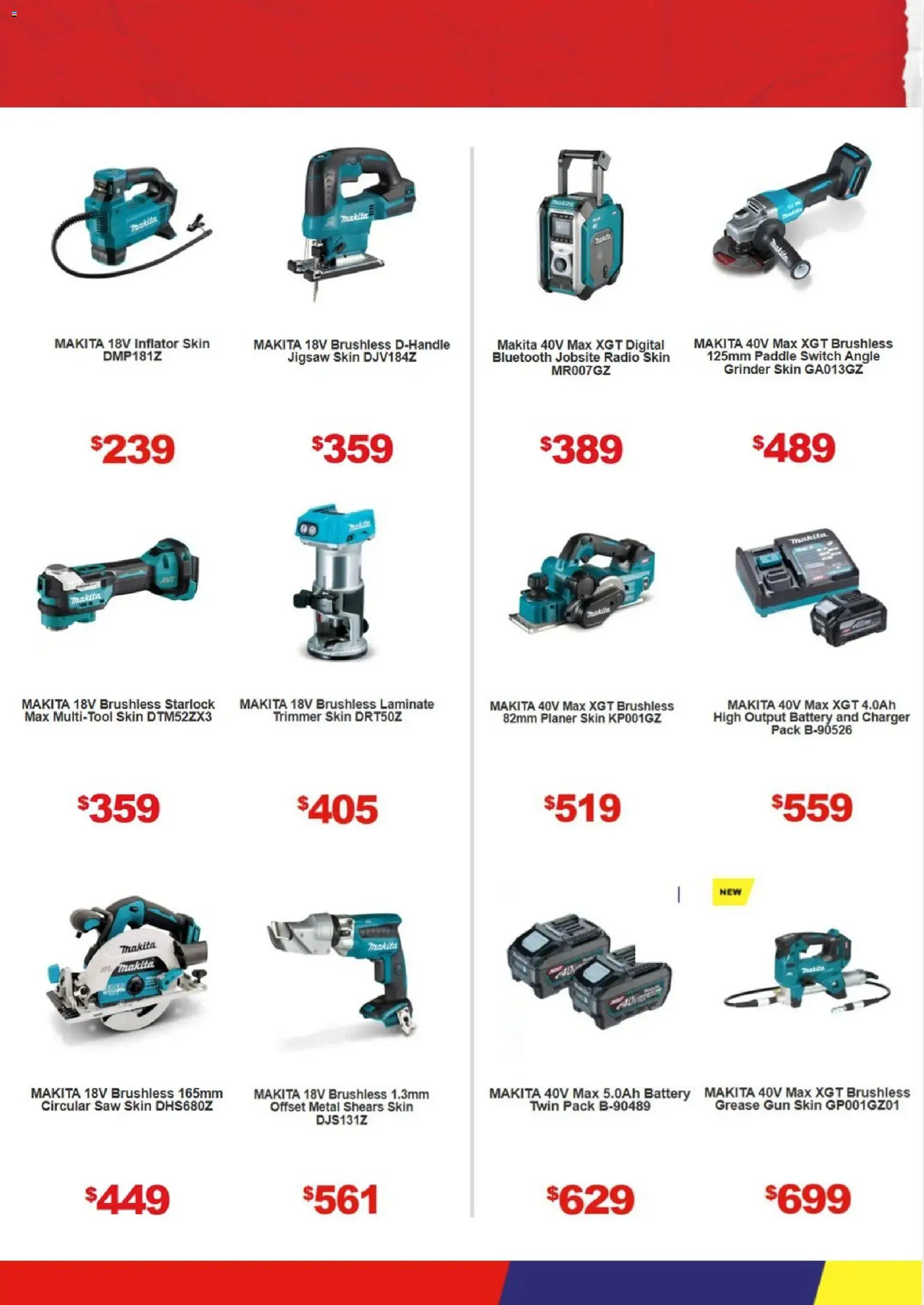 Total Tools catalogue - valid from 12.05.2026 | Page: 5 | Products: Saw, Digital, Radio, Grinder