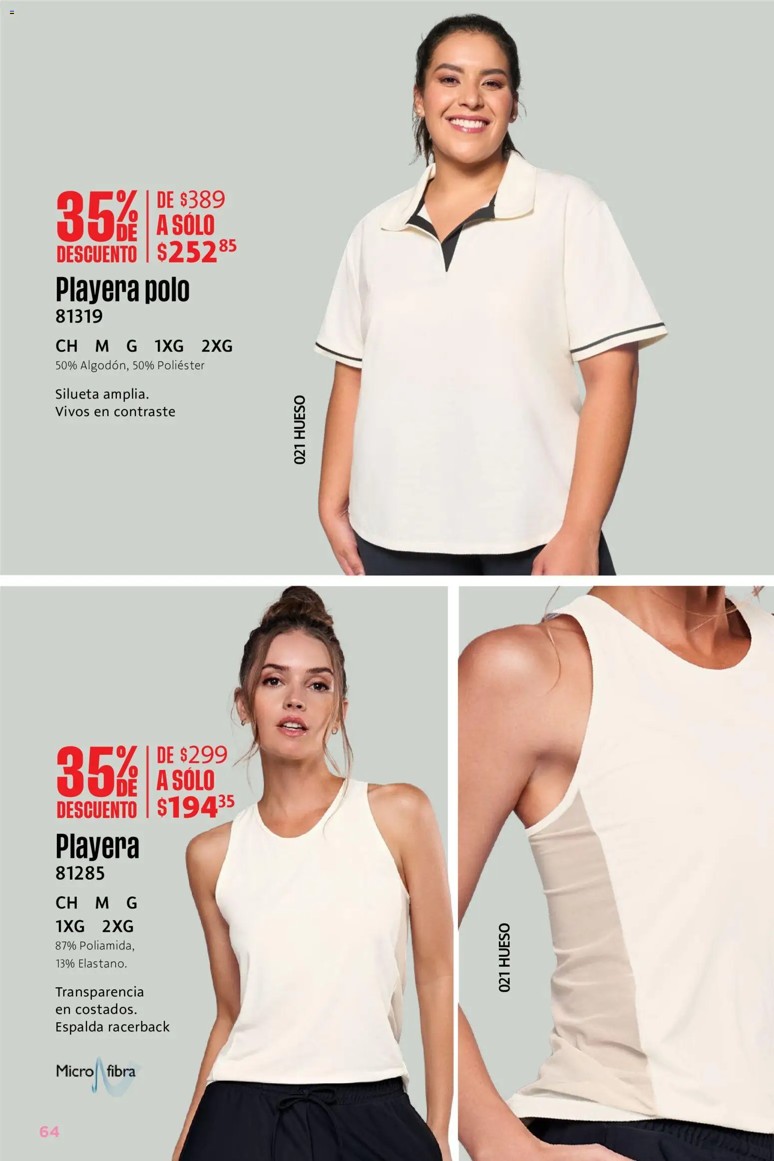 Nuevas ofertas de Ilusión válidas en toda la República Mexicana desde el 01.06.2026. ¡Encuentra las mejores ofertas en Ilusión catálogo Rebajas de Verano! | Página: 64 | Productos: Playera