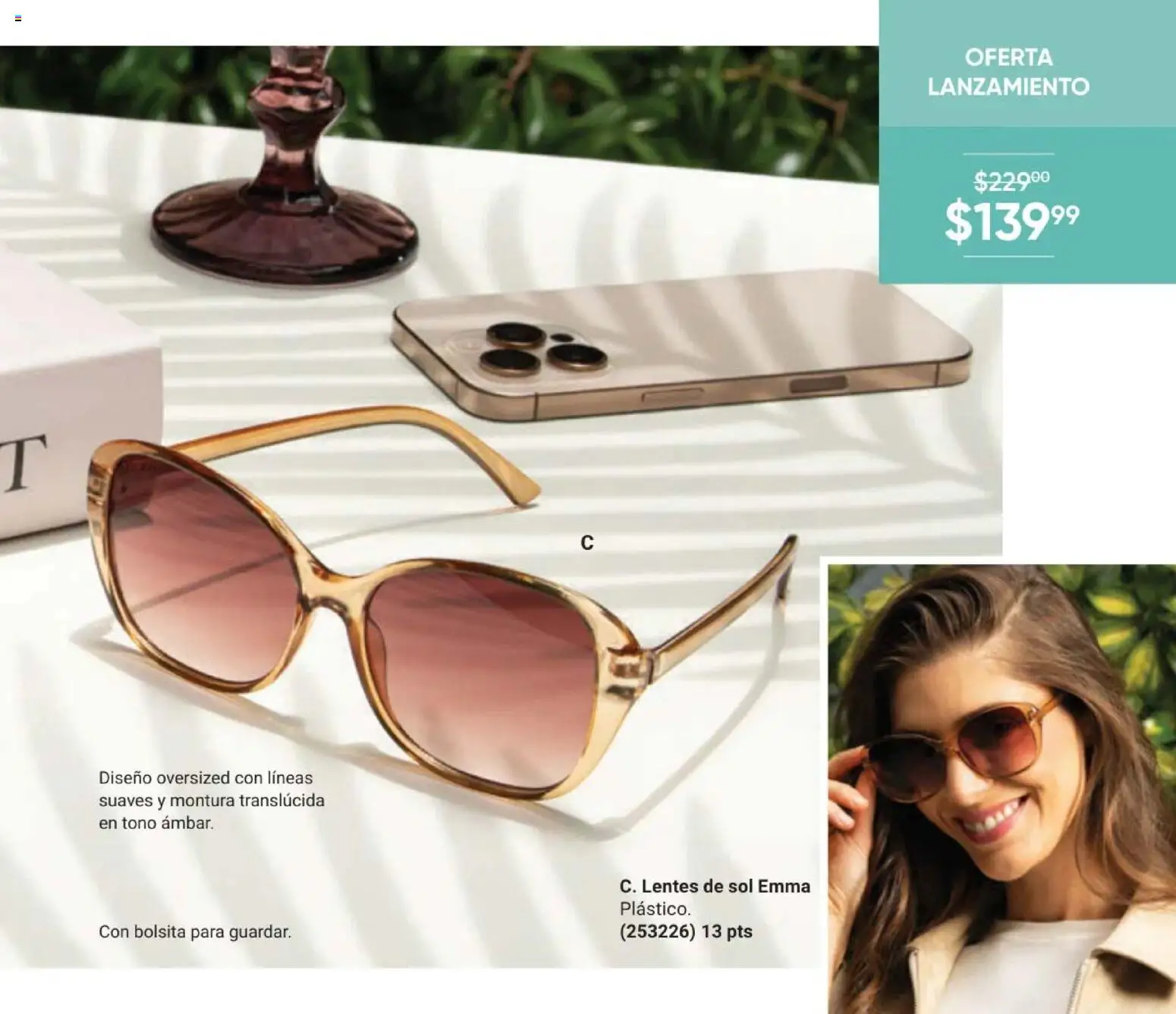 Nuevas ofertas de AVON válidas en toda la República Mexicana desde el 11/09/2026. ¡Encuentra las mejores ofertas en AVON Casa & Estilo 14 2026! | Página: 101 | Productos: Lentes, Lentes de sol