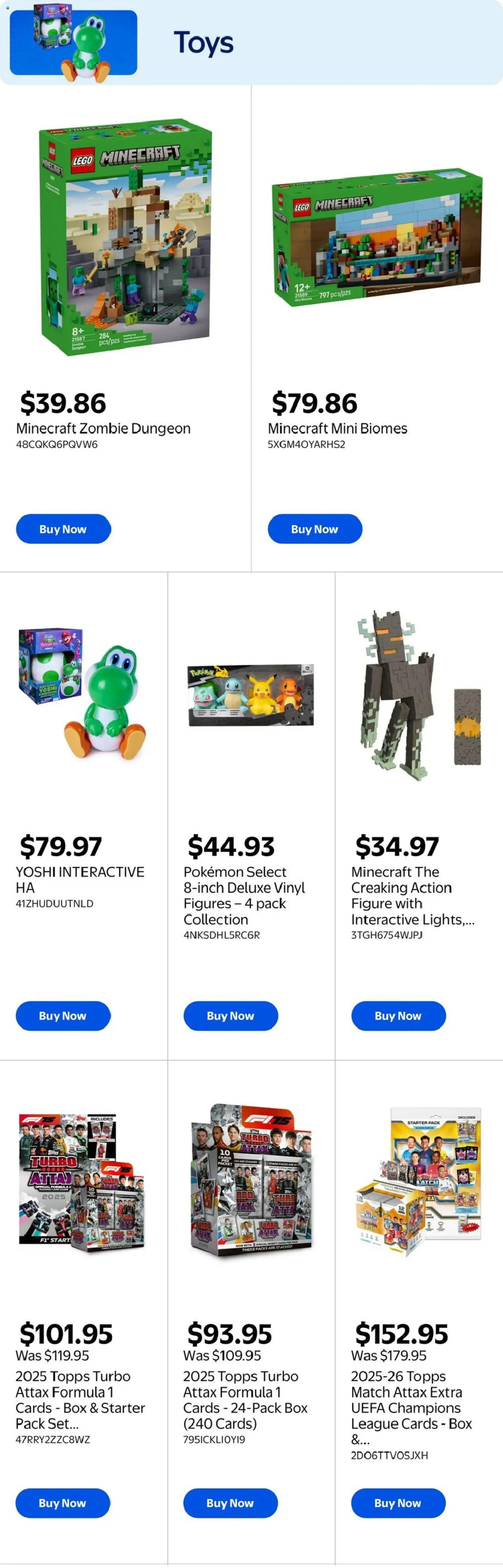 Walmart flyer valid from 11.06.2026 | Page: 7 | Products: Watch, Game, Box