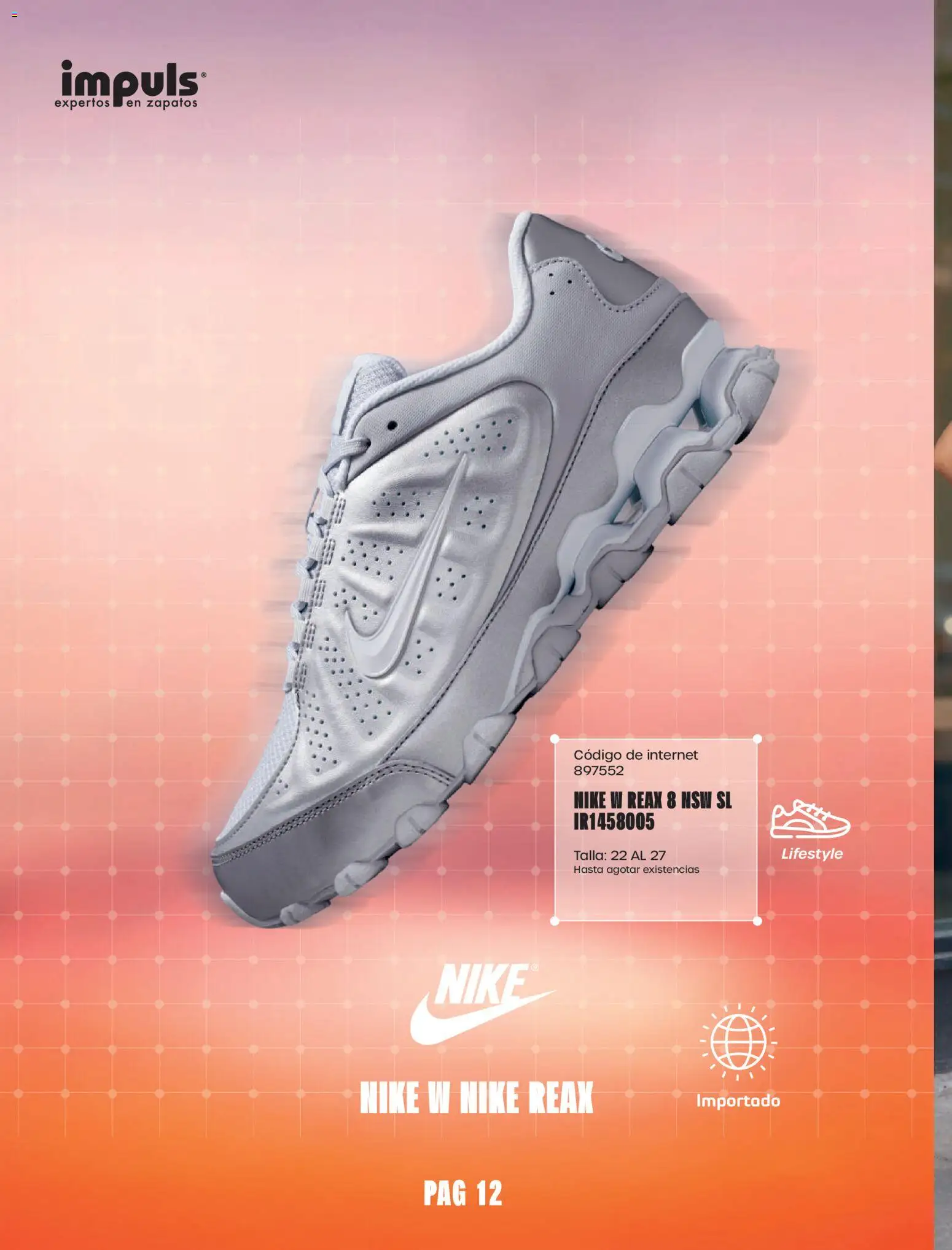 Nuevas ofertas de Impuls válidas en toda la República Mexicana desde el 01/09/2026. ¡Encuentra las mejores ofertas en Impuls catálogo Urban Sport! | Página: 14 | Productos: Zapatos