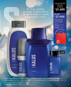 Catálogo Ésika Campaña 9 válido desde el 17.05.2026 | Página: 15 | Productos: Bolsa, Perfume, Eau de toilette, Desodorante