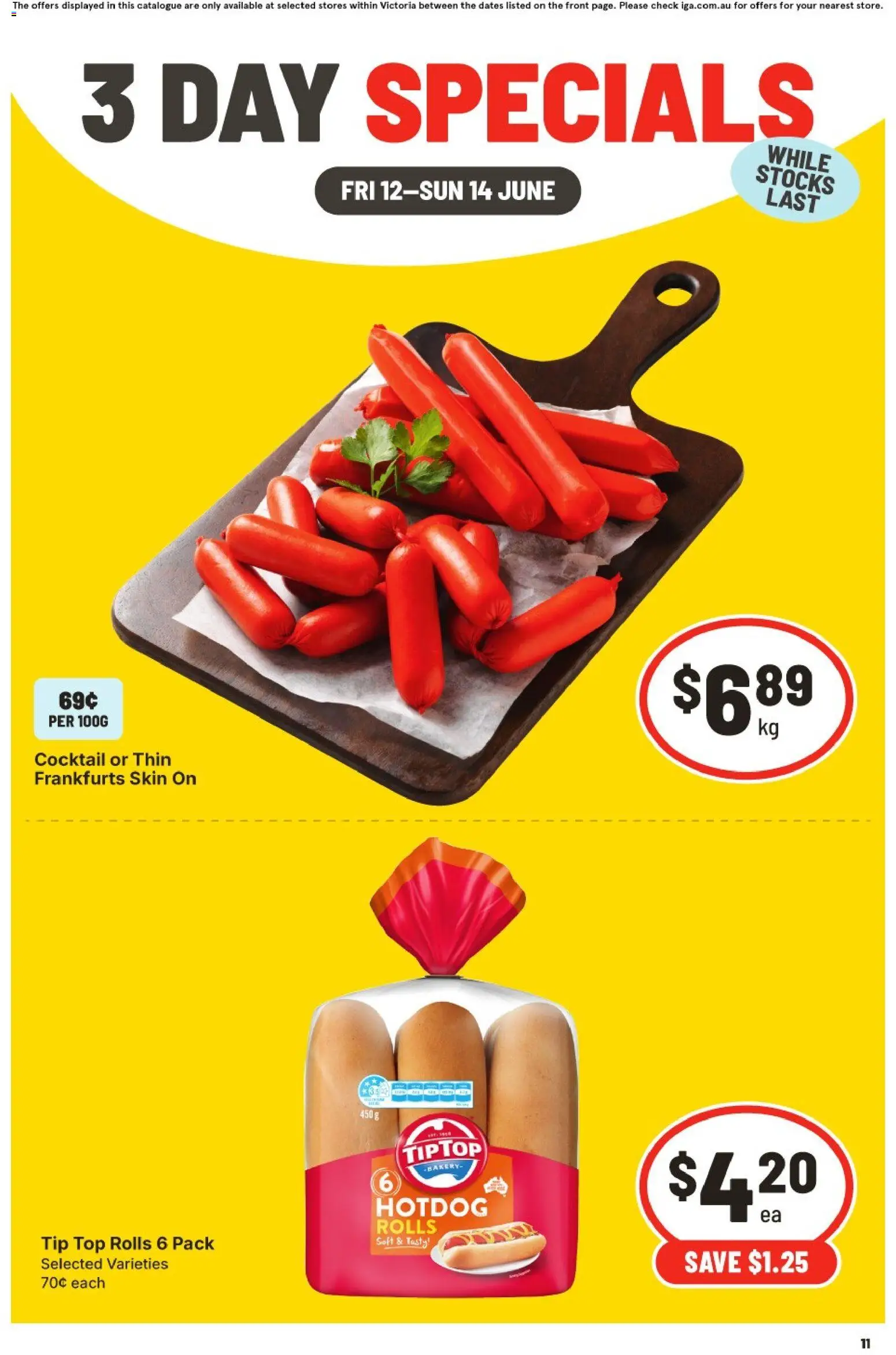 IGA catalogue - valid from 12.06.2026 | Page: 2 | Products: Bakery
