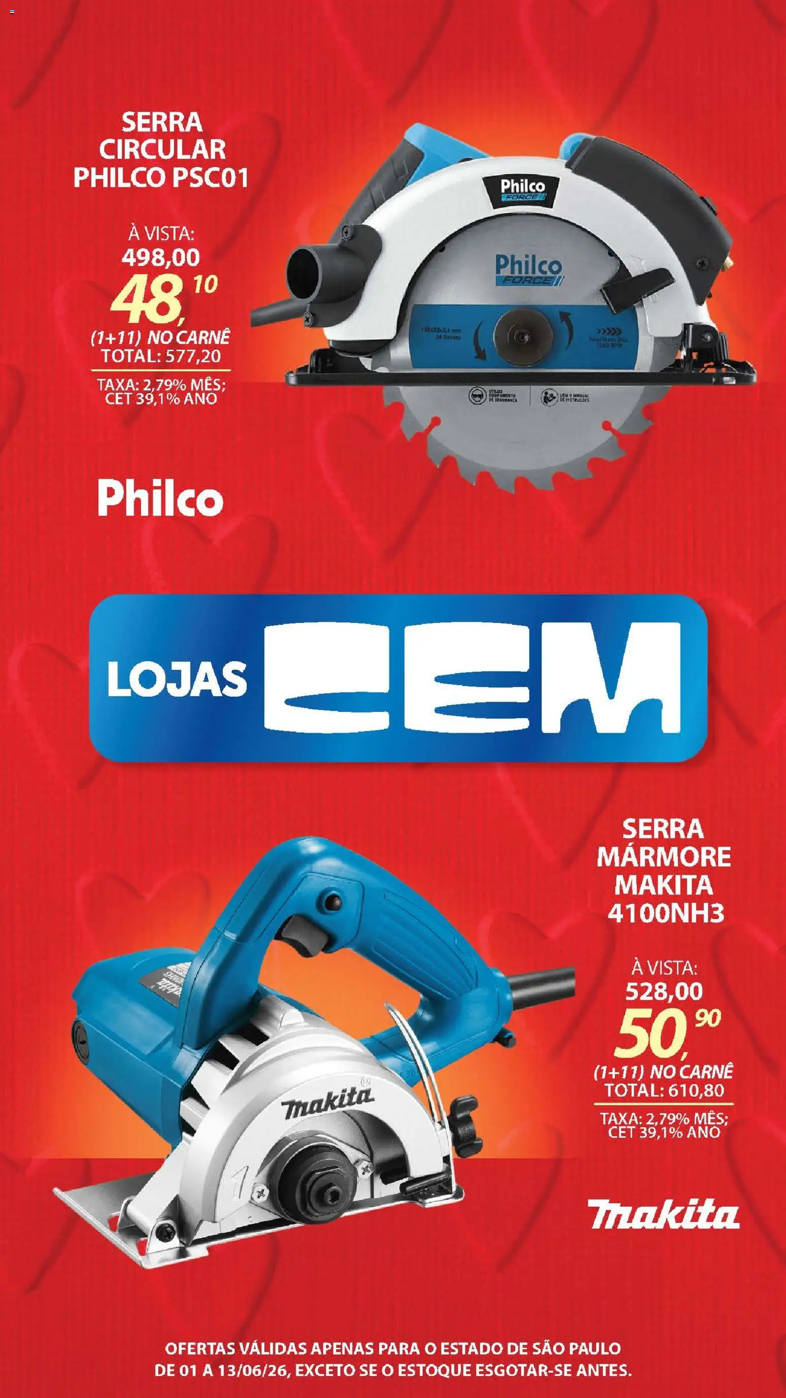 Lojas Cem Folheto - válido de 01.06.2026 | Página: 116