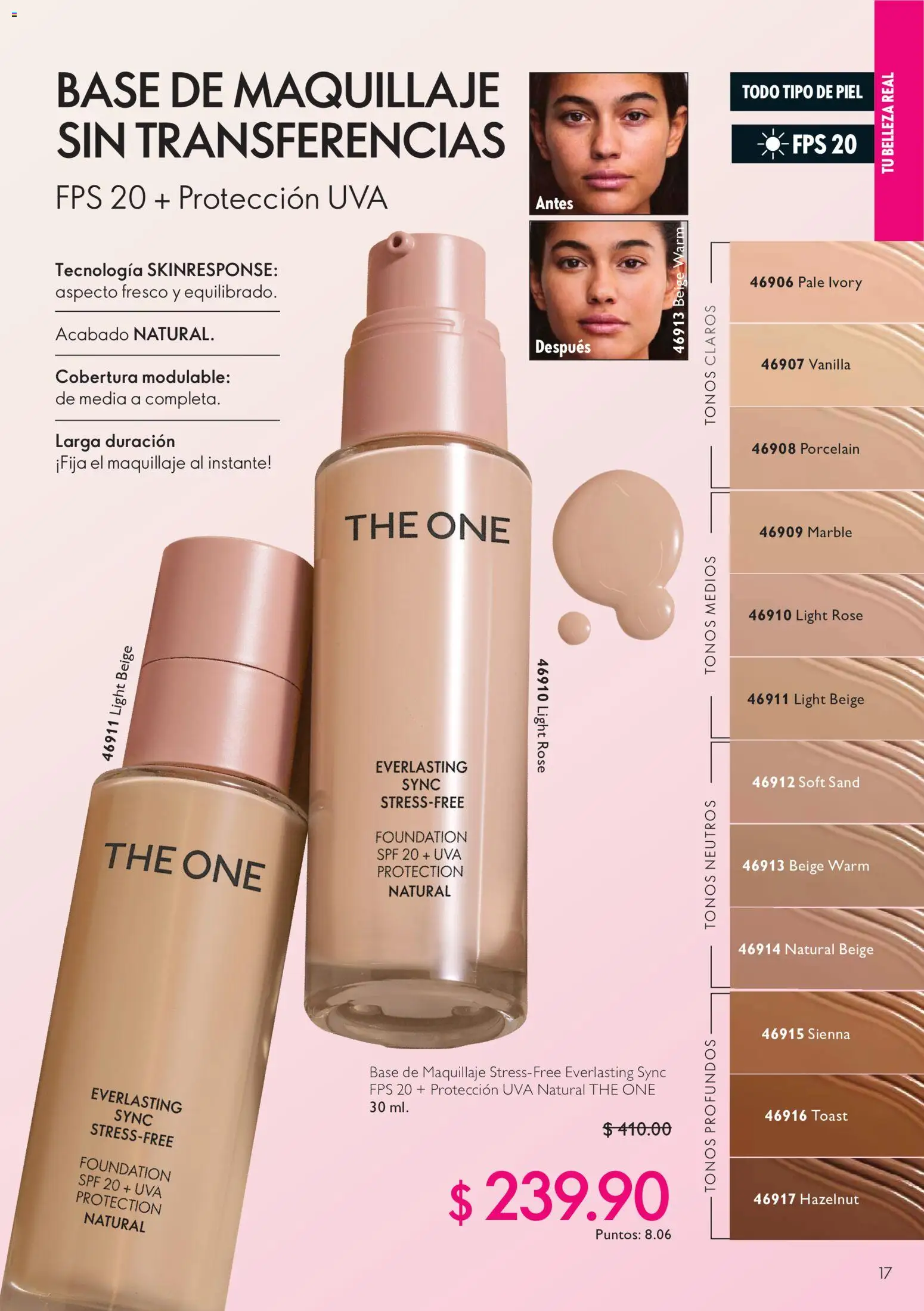 Nuevas ofertas de Oriflame válidas en toda la República Mexicana desde el 03/10/2026. ¡Encuentra las mejores ofertas en Oriflame campaña 14 2026! | Página: 17