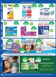 Preview of Terry White catalogue - valid from 09/07/2026 | Page: 8 | Products: Herbal, Sinus, Pain relief, Allergy