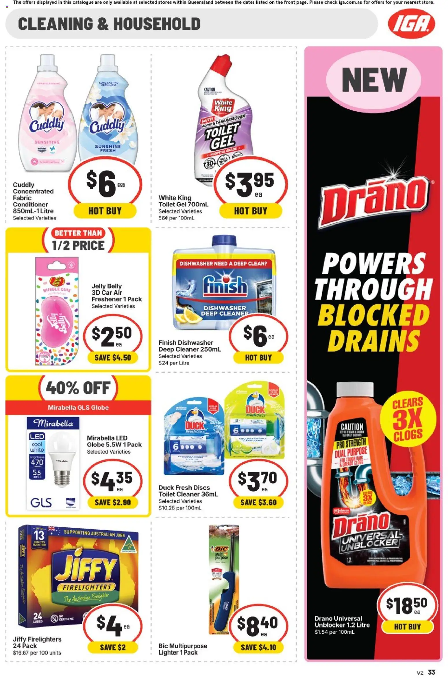 IGA catalogue - valid from 22/07/2026 | Page: 29 | Products: Household, Conditioner, Gum, Multipurpose