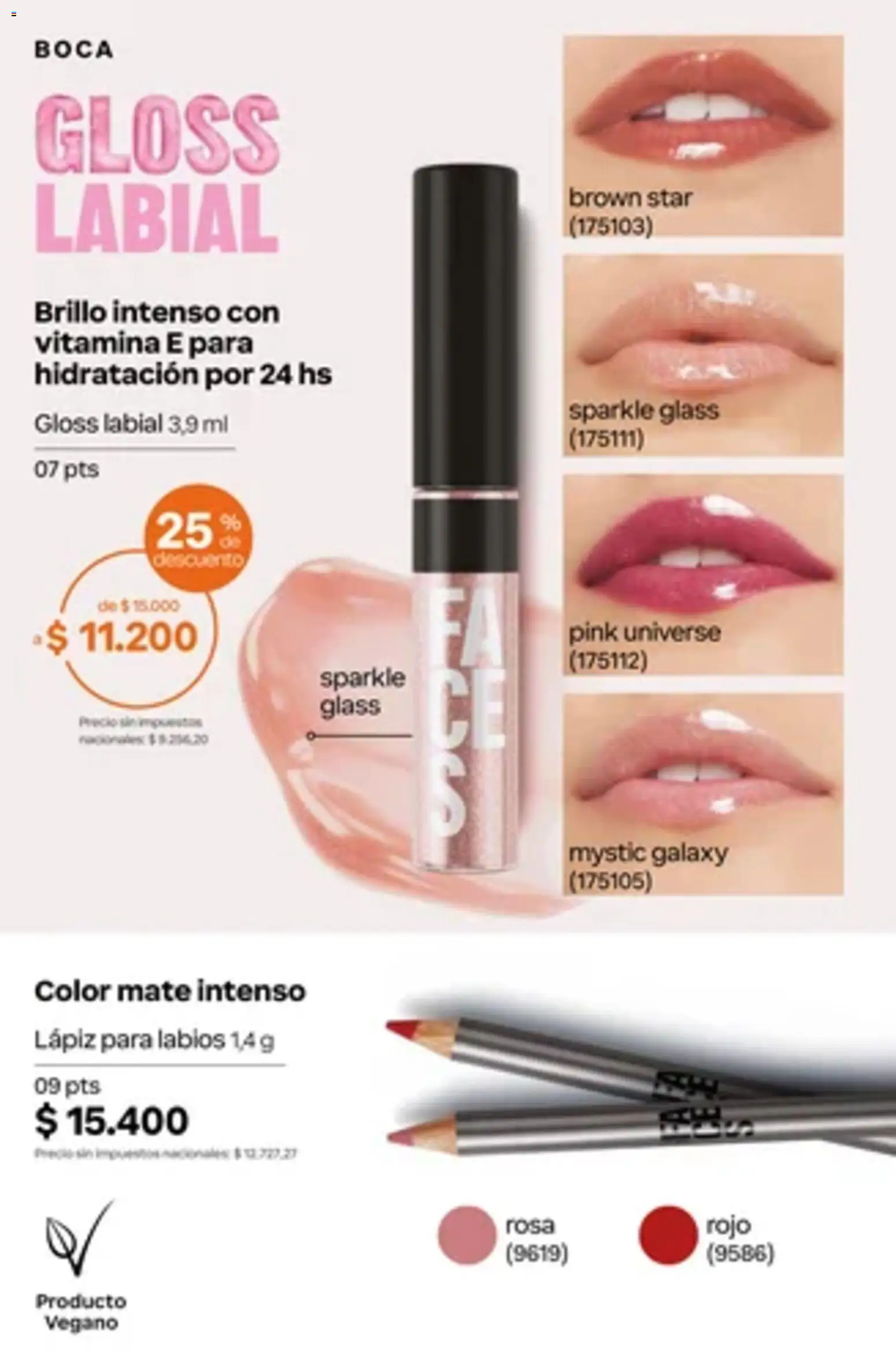 Catálogo Natura Ciclo 14 │ válido desde el 01/10/2026 | Página: 154 | Productos: Mate, Brillo