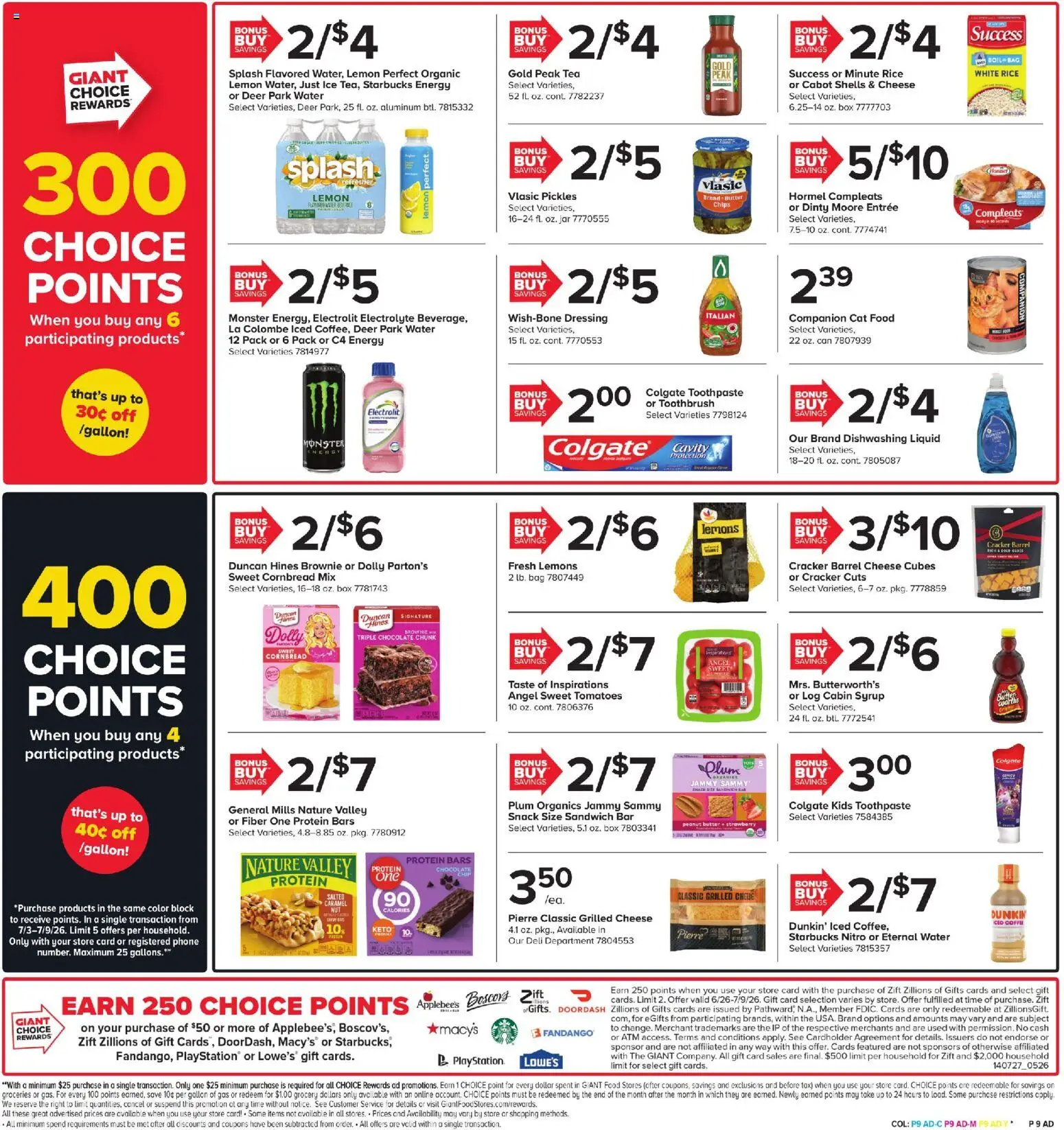 Giant Weekly Ad - valid from 07/03/2026 | Page: 8 | Products: Cheese, Toothpaste, Toothbrush, Phone