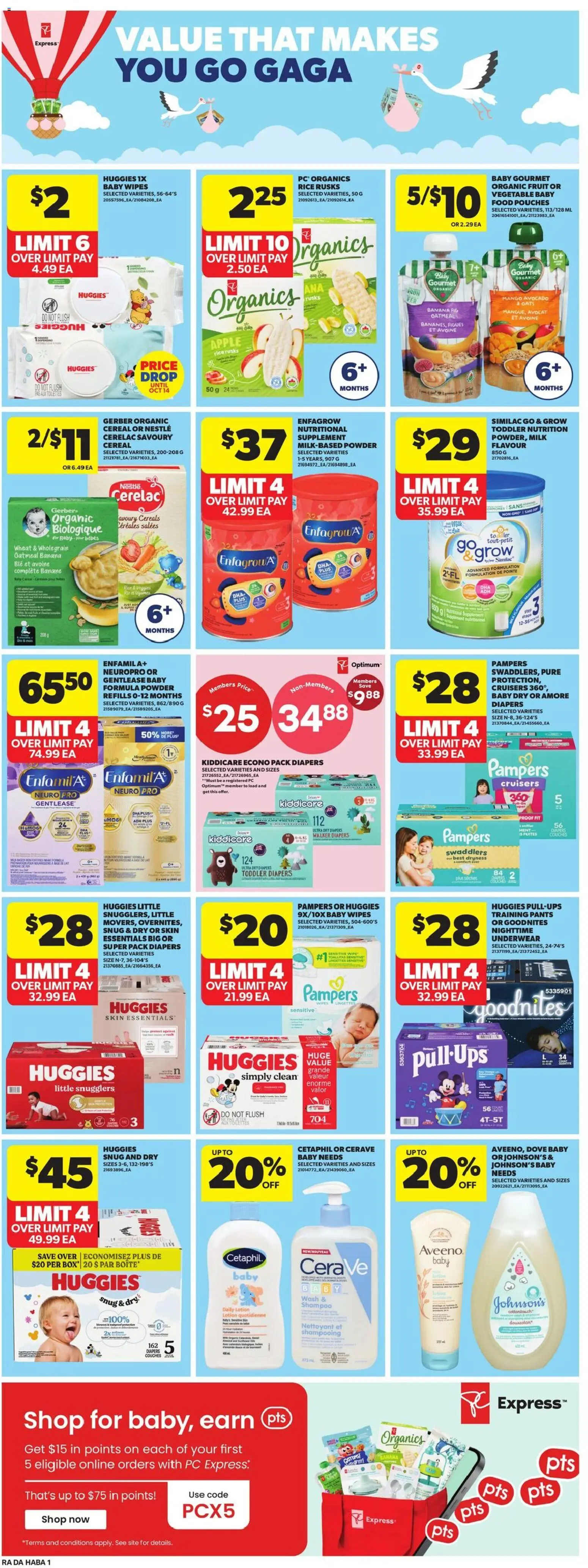 Atlantic Superstore flyer valid from Oct 1, 2026 | Page: 28 | Products: Oatmeal, Oats, Fruit, Pants