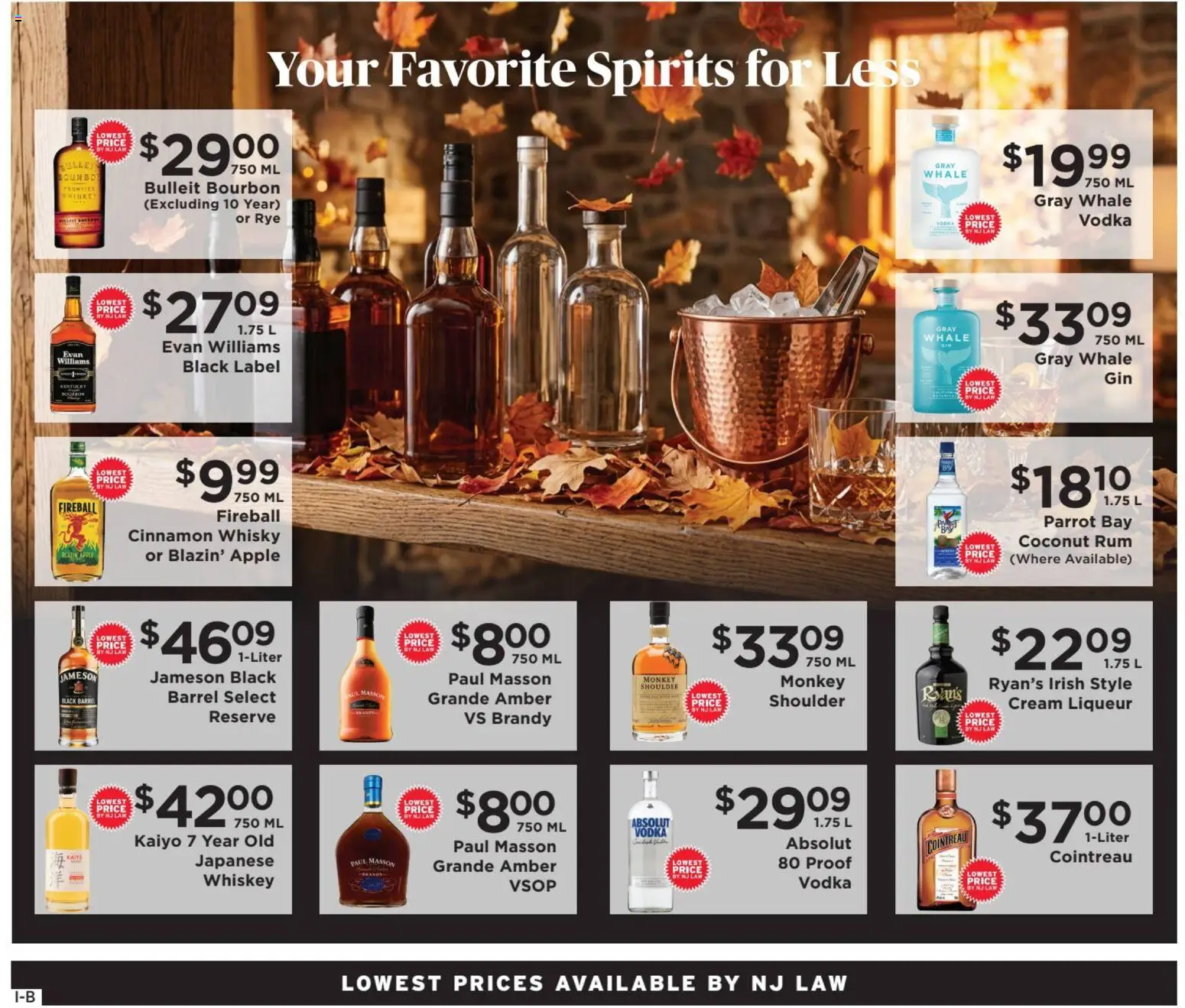 ShopRite Wine & Spirits - valid from 09/16/2026 | Page: 2 | Products: Brandy, Bourbon, Whiskey, Rum