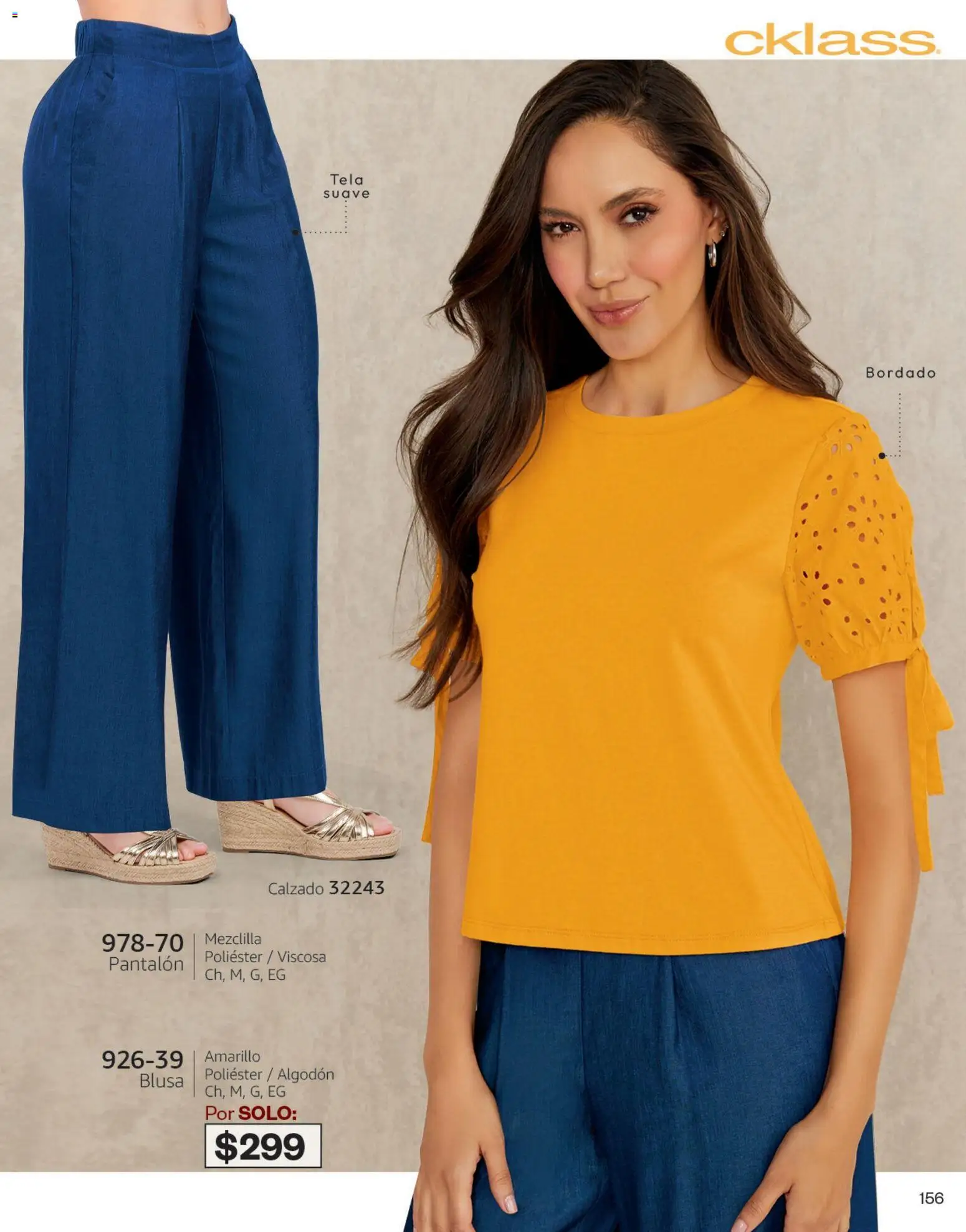 Nuevas ofertas de Cklass válidas en toda la República Mexicana desde el 08/07/2026. ¡Encuentra las mejores ofertas en Cklass catálogo Otoño Invierno! | Página: 159 | Productos: Blusa, Algodón