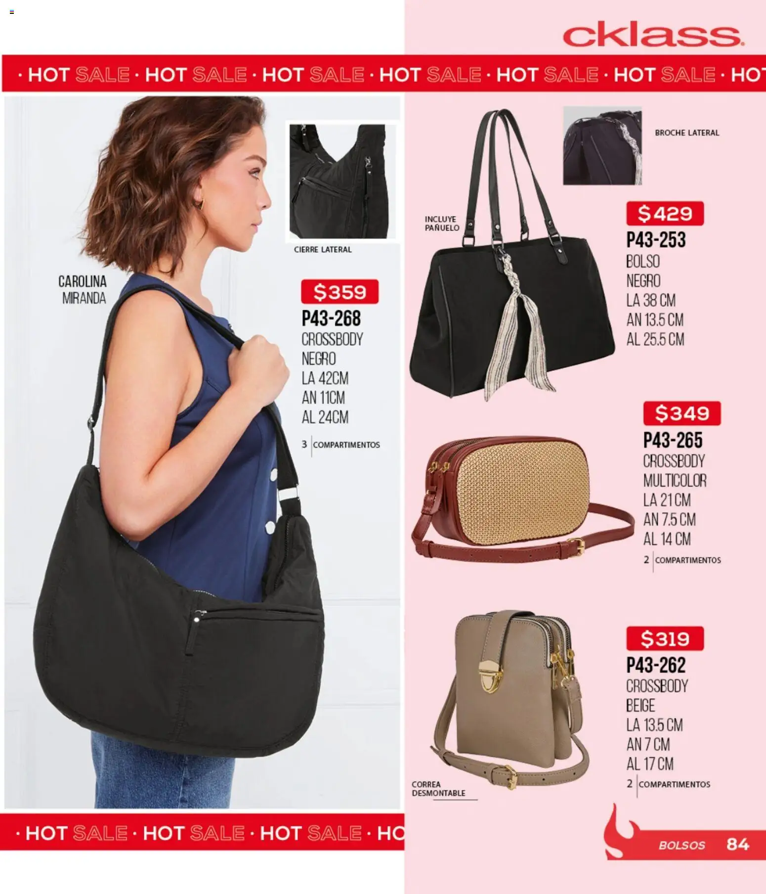Nuevas ofertas de Cklass válidas en toda la República Mexicana desde el 15.05.2026. ¡Encuentra las mejores ofertas en Cklass Hot Sale! | Página: 85 | Productos: Bolso, Pañuelo
