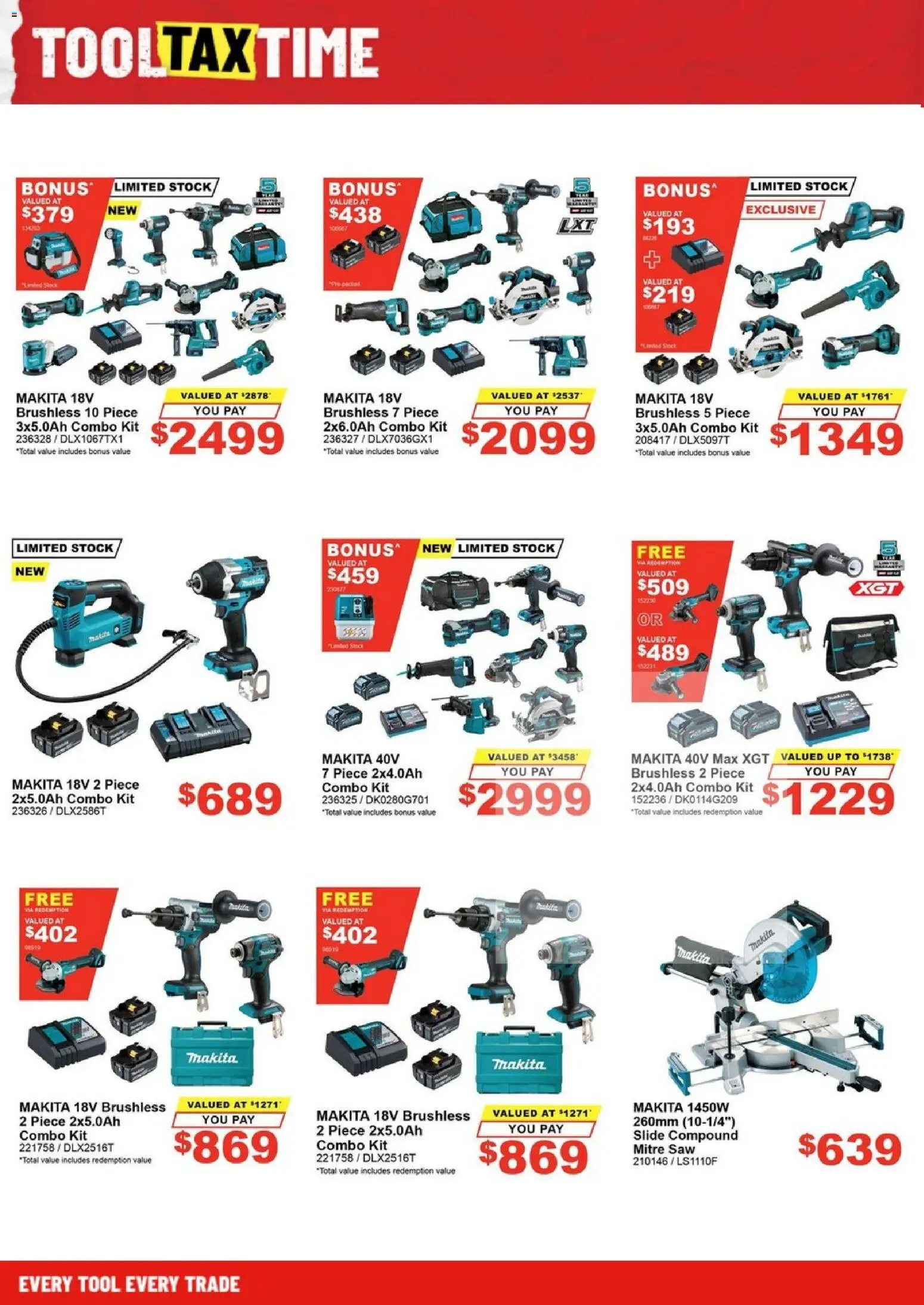Total Tools catalogue - valid from 12.05.2026 | Page: 4 | Products: Saw