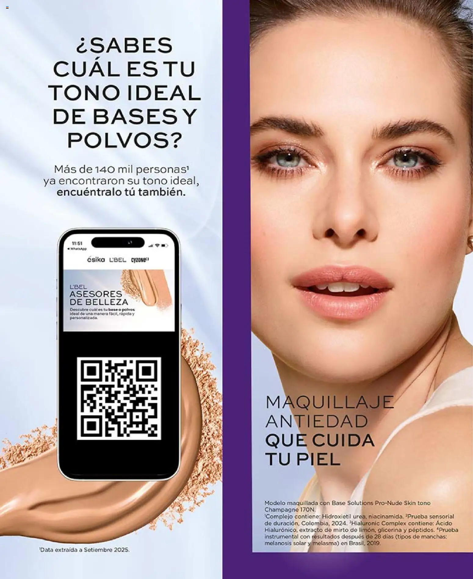 Catálogo L'Bel Campaña 6 │ válido desde el 31.03.2026 | Página: 94 | Productos: Maquillaje, Base