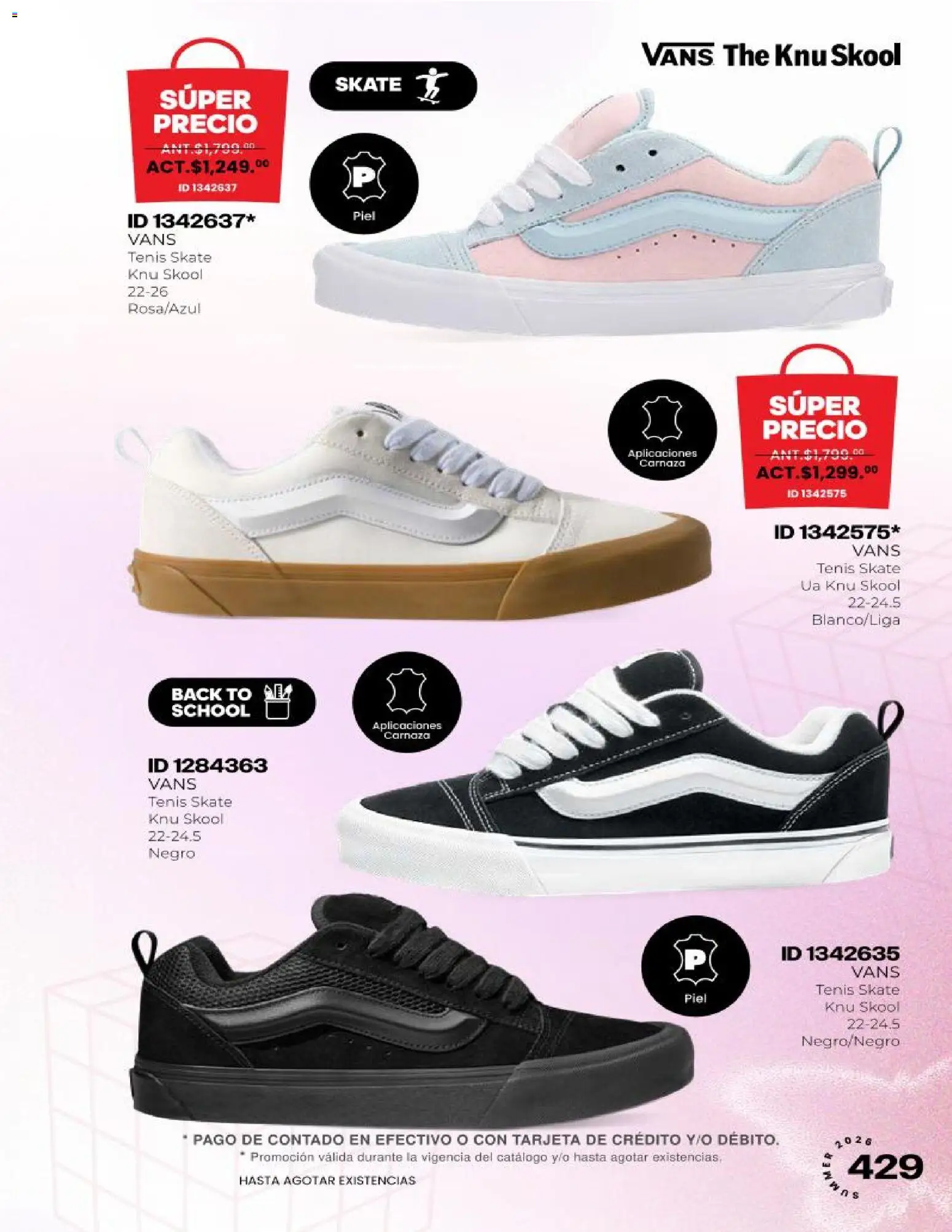 Nuevas ofertas de Price Shoes válidas en toda la República Mexicana desde el 18/07/2026. ¡Encuentra las mejores ofertas en Price Shoes catálogo! | Página: 427
