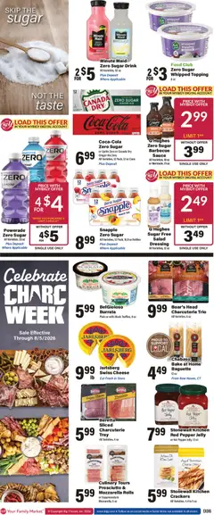 Preview of Big Y weekly ads valid from 07/16/2026 | Page: 2 | Products: Oil, Sauce, Salt, Peach