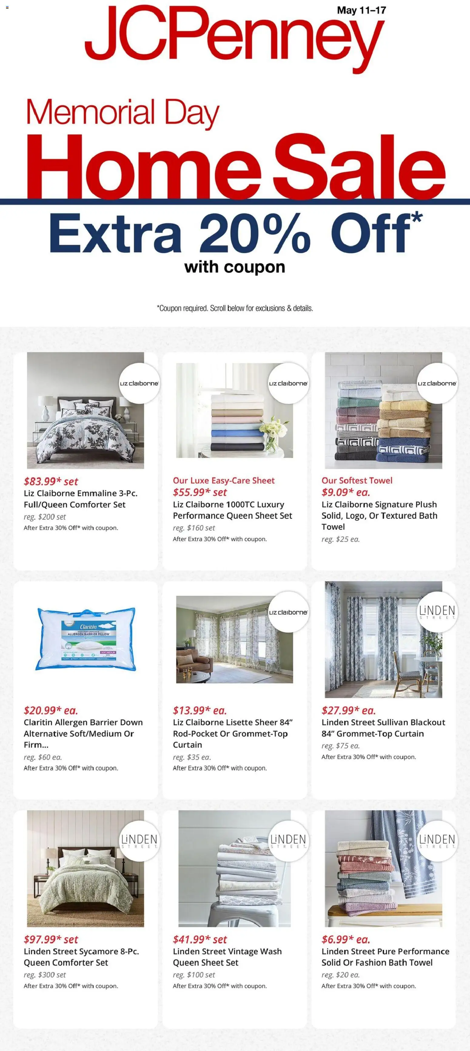 JCPenney Weekly Ad - valid from 11.05.2026 | Page: 1