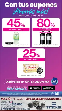 Vista previa La Anonima catálogo válido desde el 10/09/2026 | Página: 4