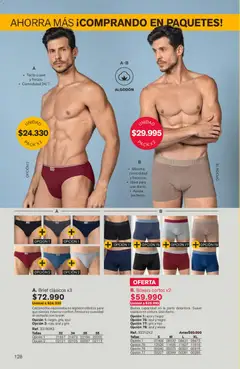 Leonisa catálogo C08/2026 -  Vista previa de la revista de la tienda Leonisa valido desde el 15.05.2026 | Página: 128 | Productos: Algodón, Boxers
