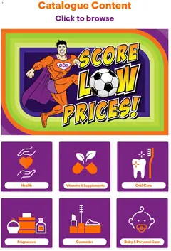 Preview of Discount Drug Stores catalogue - valid from 09/07/2026