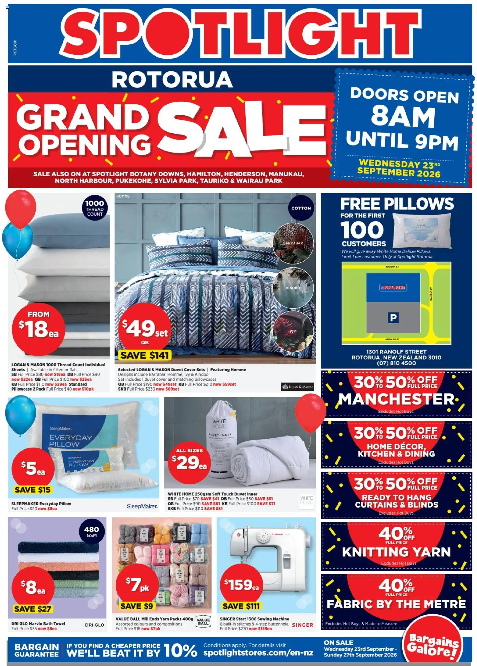 Spotlight catalogue from 23 Sept 2026 | Page: 1