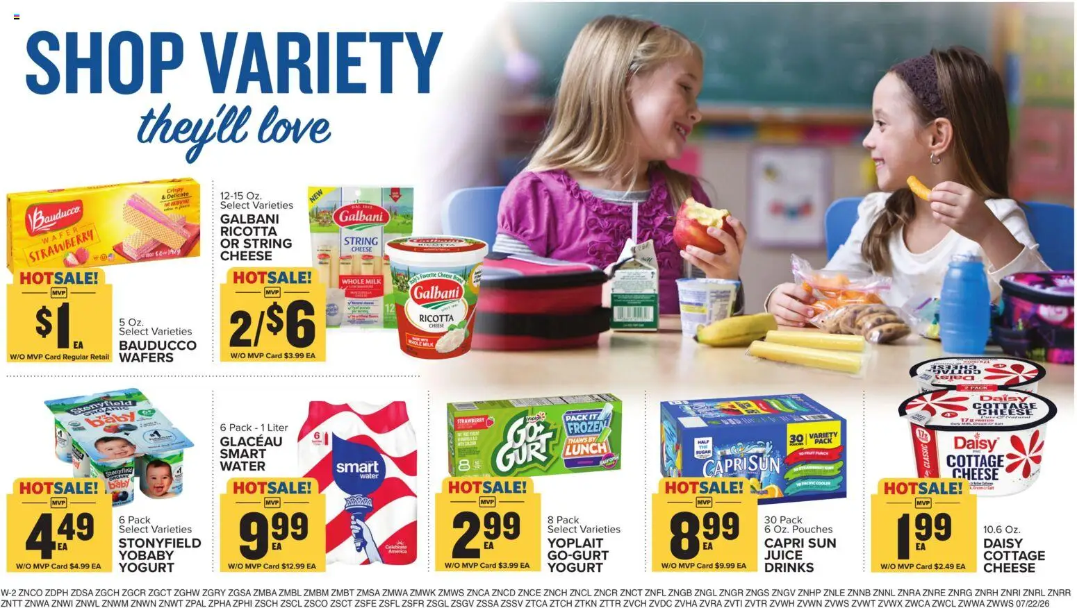 Food Lion Weekly Ad - valid from 07/22/2026 | Page: 15 | Products: Milk, Yogurt, Juice, Water