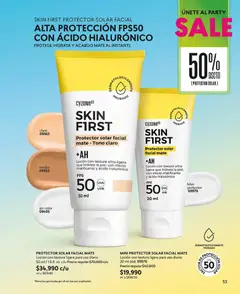CyZone catálogo C11/2026 -  Vista previa de la revista de la tienda CyZone valido desde el 17/07/2026 | Página: 65 | Productos: Loción, Protector solar