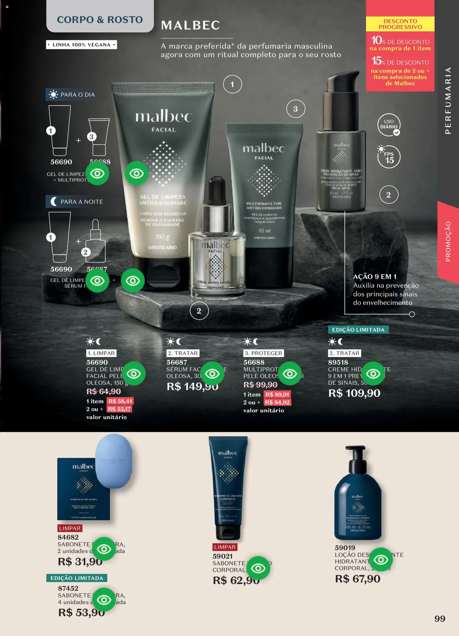 O Boticário Folheto - válido de 10/08/2026 | Página: 103 | Produtos: Sérum, Gel de limpeza, Creme, Sabonete