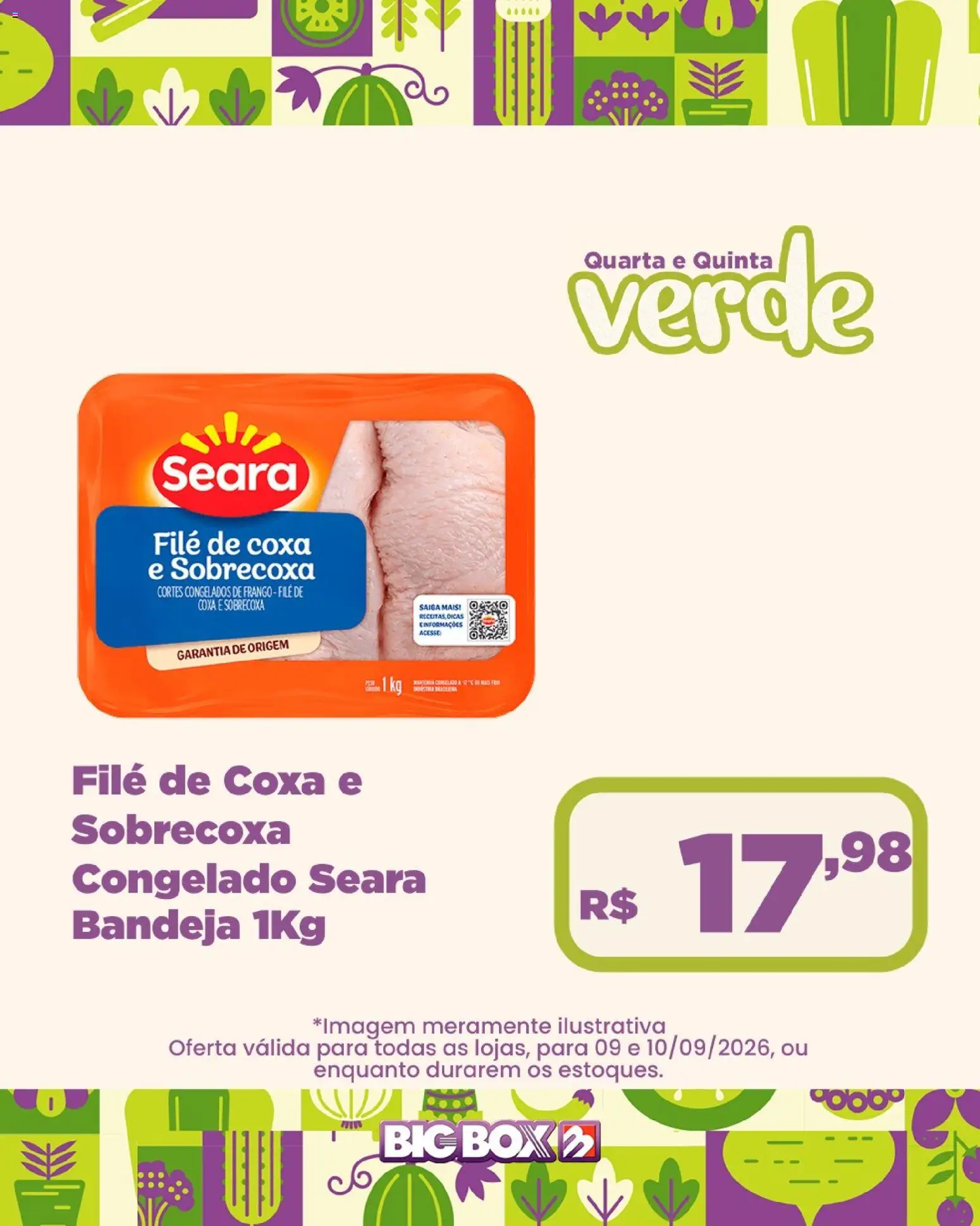 Big Box Folheto - válido de 09/09/2026 | Página: 26 | Produtos: Bandeja, Frango