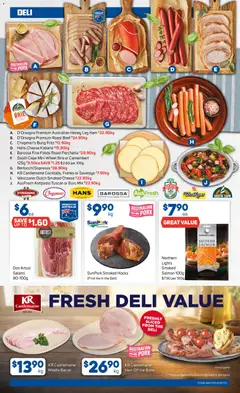 Preview of Foodland catalogue - valid from 08/07/2026 | Page: 10 | Products: Cheese, Salami, Honey, Salmon