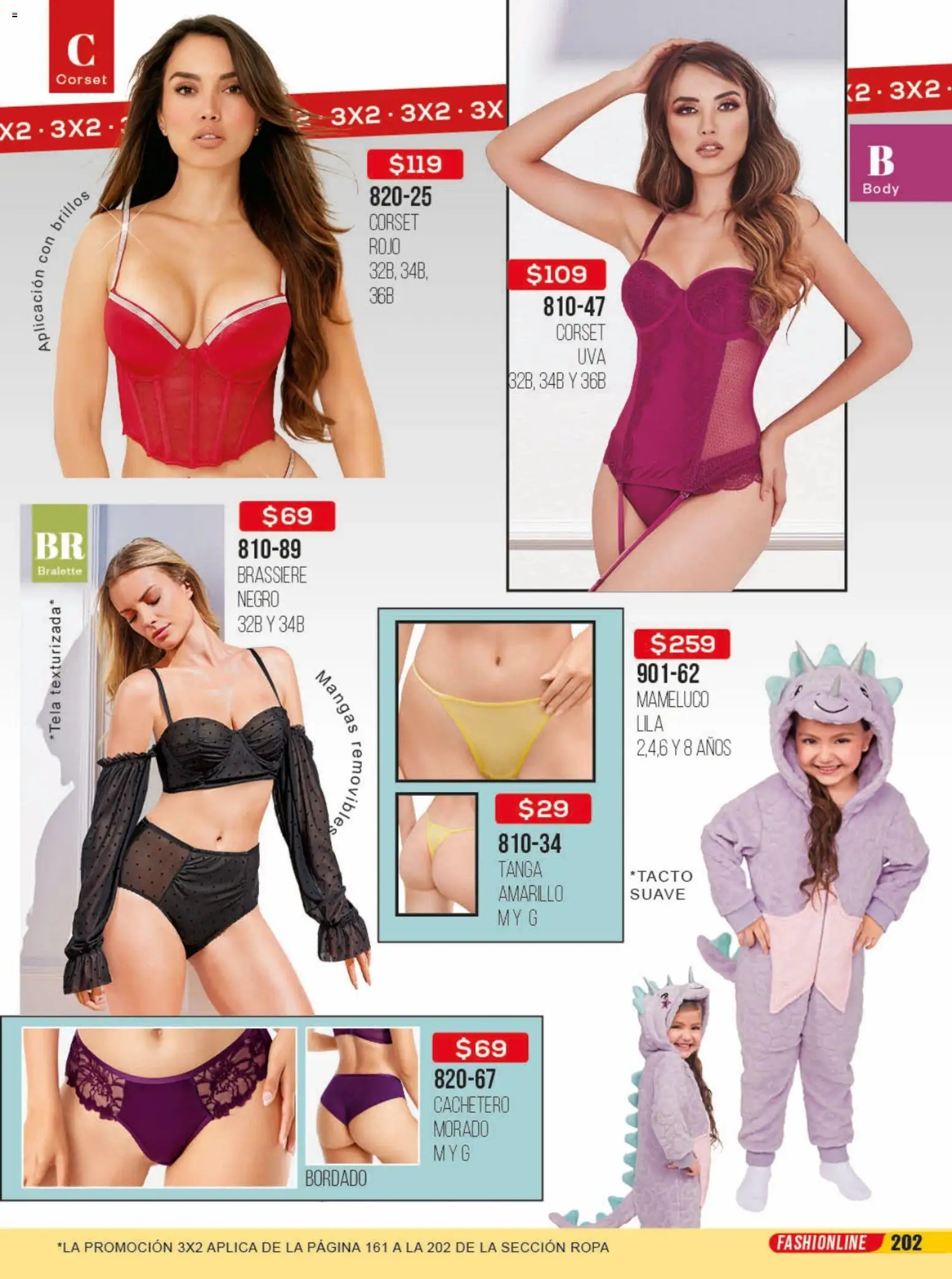 Nuevas ofertas de Cklass válidas en toda la República Mexicana desde el 23/06/2026. ¡Encuentra las mejores ofertas en Cklass catálogo Rebajas sobre rebajas ropa! | Página: 203 | Productos: Brillo, Ropa, Cachetero, Mameluco