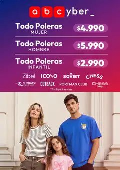 ABC Cyber Monday válido desde el 05.10.2026