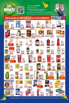 Max Atacadista ofertas Inauguração - Pré-Visualização do folheto da loja Max Atacadista, válido de 11.06.2026 | Página: 2 | Produtos: Talharim, Pepinos, Bico, Azeite