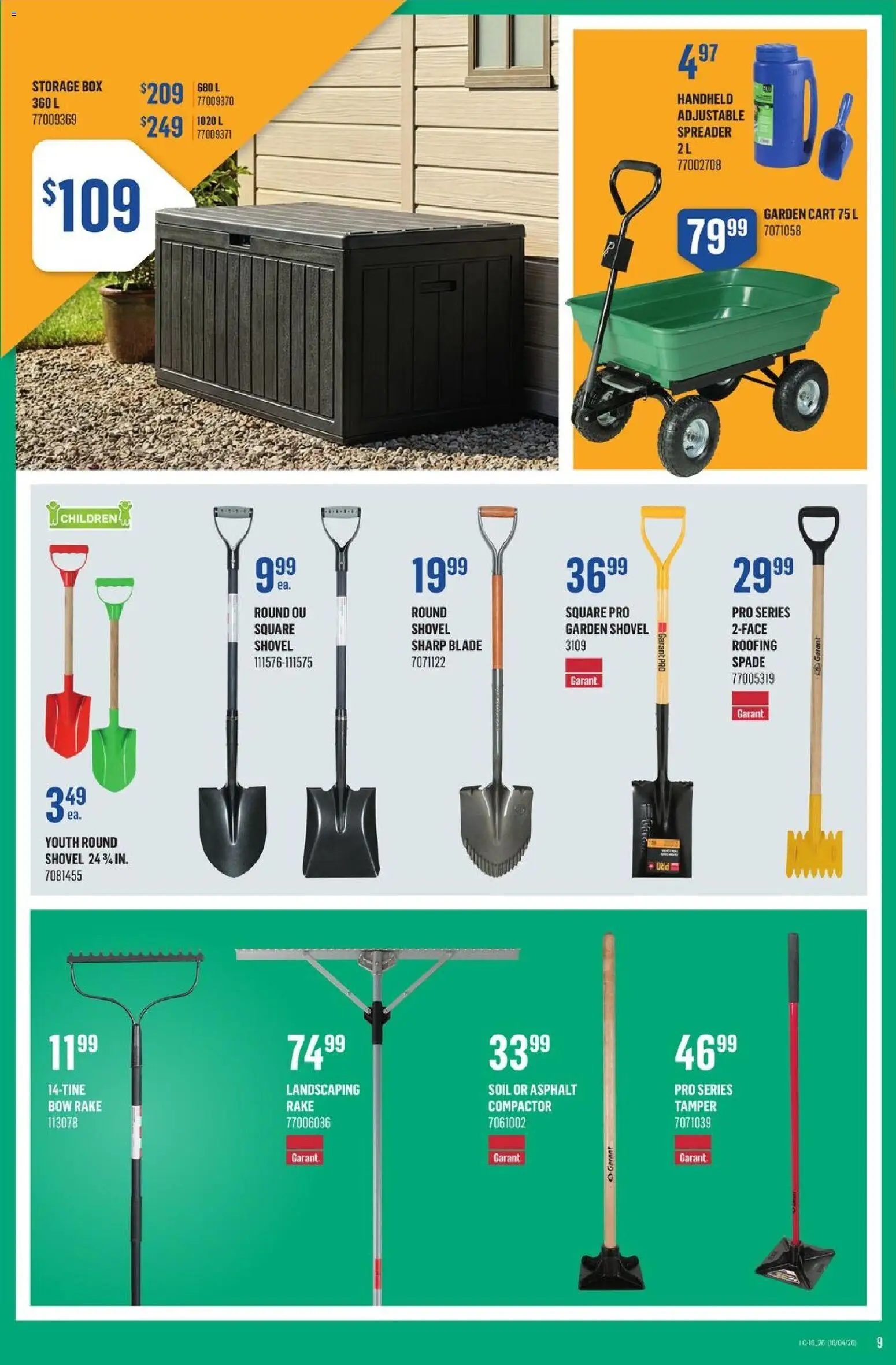 Canac flyer valid from 16.04.2026 | Page: 9 | Products: Box