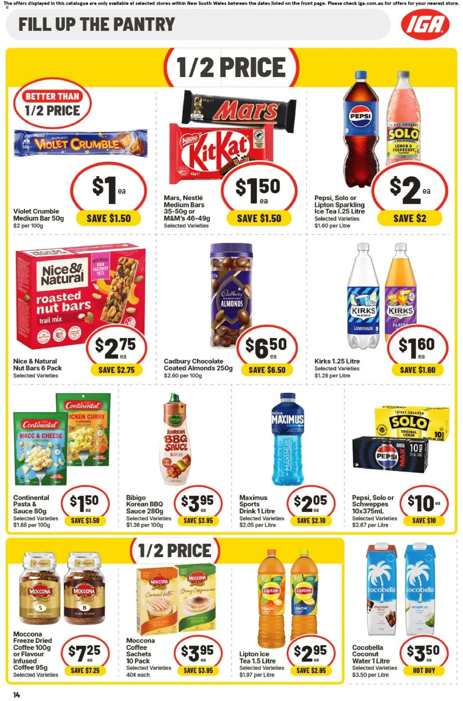 IGA catalogue - valid from 14/10/2026 | Page: 14