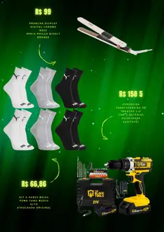 Mercado Livre - Ofertas atuais - Pré-Visualização do folheto da loja Mercado Livre, válido de 04/09/2026 | Página: 2 | Produtos: Prancha, Furadeira, Meias, Parafusadeira
