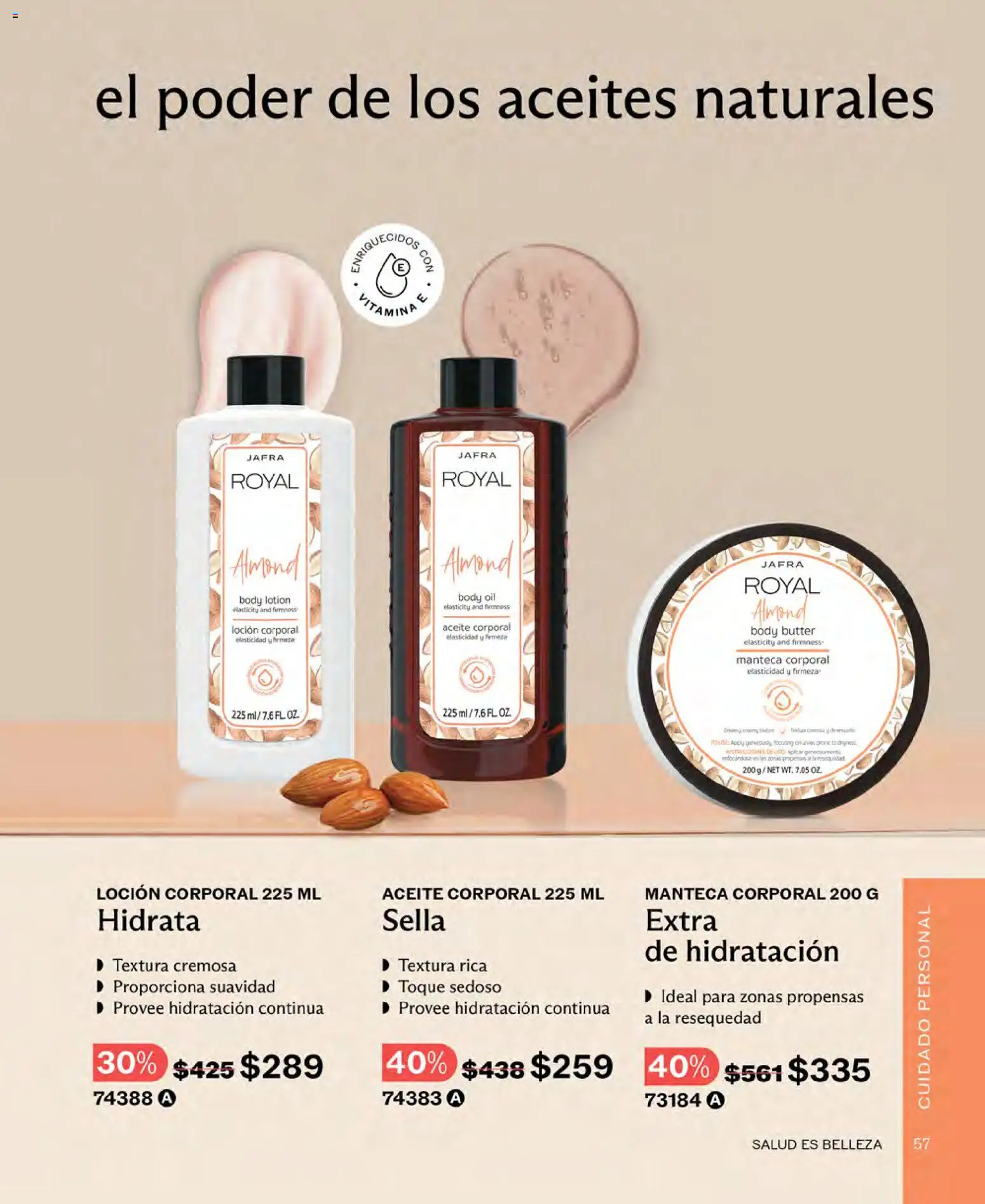 Nuevas ofertas de JAFRA válidas en toda la República Mexicana desde el 01/08/2026. ¡Encuentra las mejores ofertas en JAFRA catálogo! | Página: 57