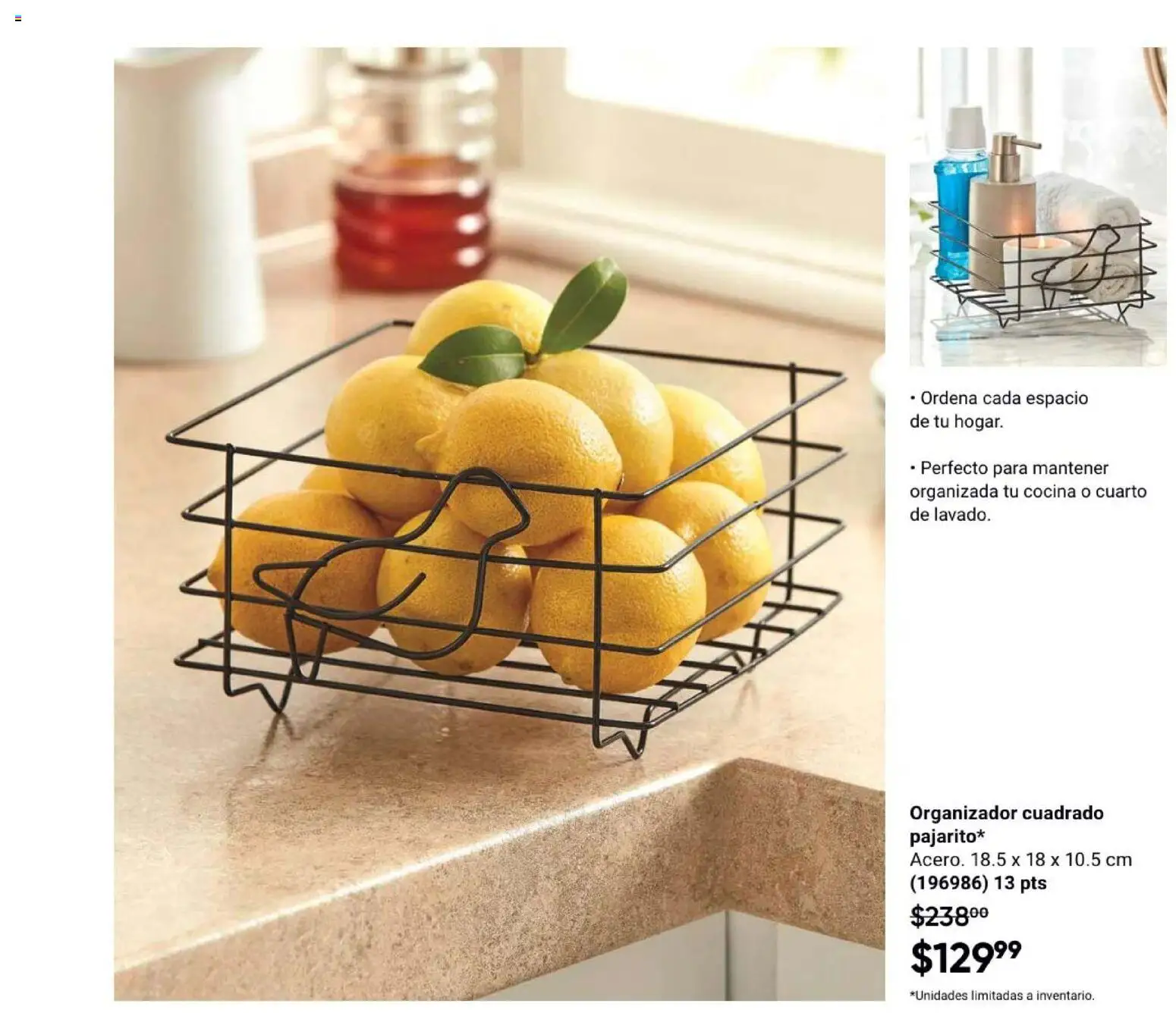 Nuevas ofertas de AVON válidas en toda la República Mexicana desde el 21/08/2026. ¡Encuentra las mejores ofertas en AVON Casa & Estilo 13 2026! | Página: 65 | Productos: Organizador, Cocina
