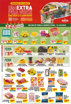 Extra ofertas de Mercado Terça e Quinta - Pré-Visualização do folheto da loja Extra, válido de 01/09/2026