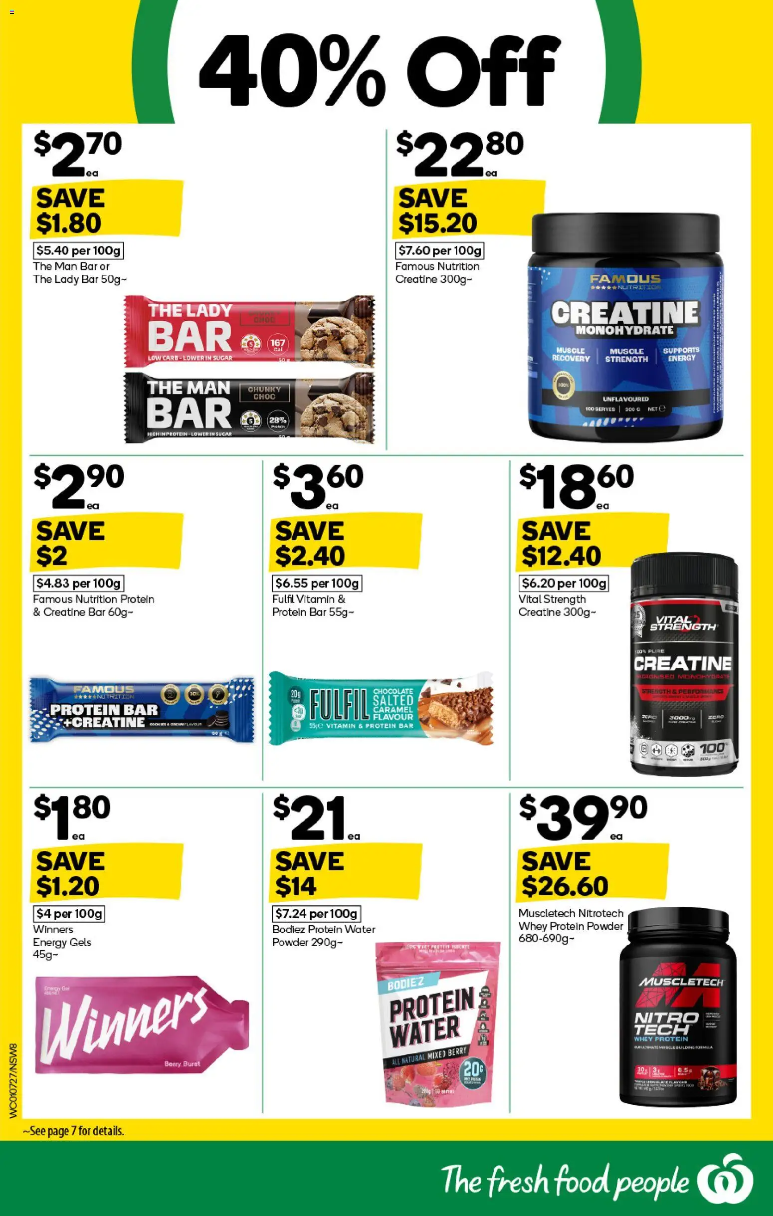 Woolworths catalogue - valid from 01/07/2026 | Page: 8 | Products: Powder, Water, Sugar, Vitamin