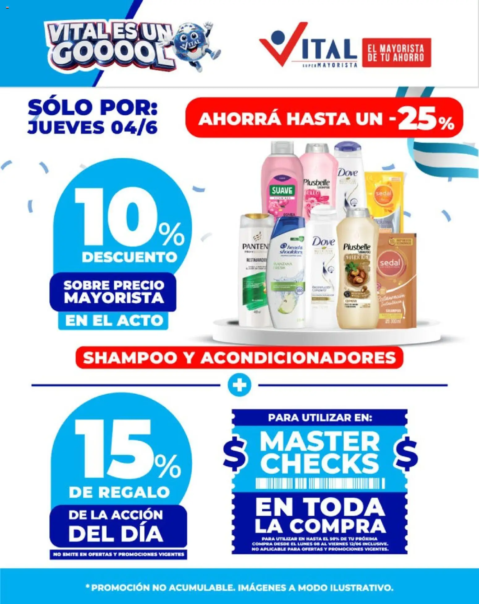 Vital - Ahorrá │ válido desde el 01.06.2026 | Página: 3 | Productos: Sobre, Shampoo, Manzana