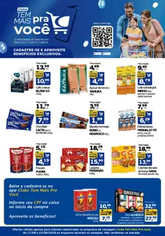 Cometa Supermercados ofertas Clube Tem Mais Pra Você - Pré-Visualização do folheto da loja Cometa Supermercados, válido de 17/09/2026 | Página: 1