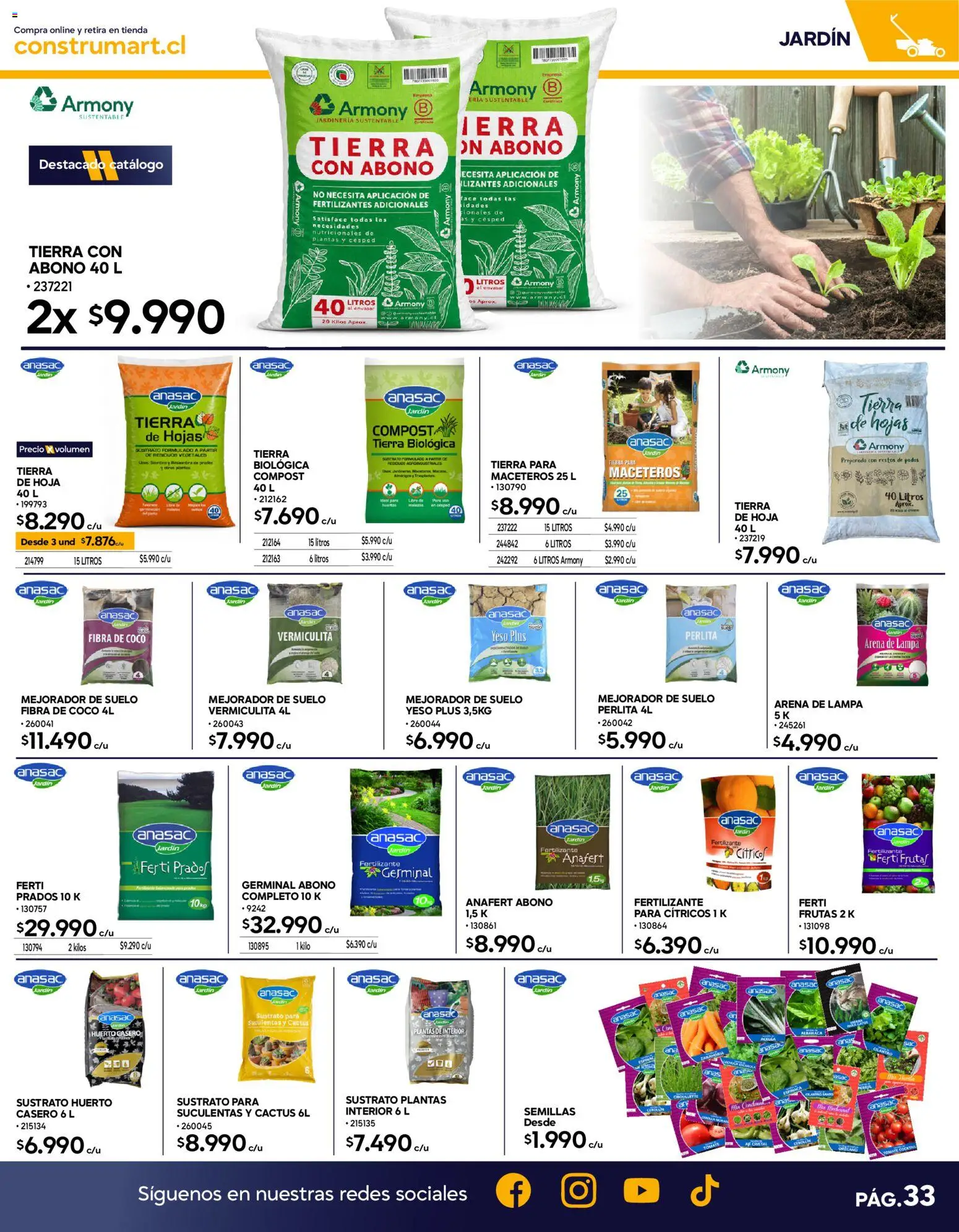 Construmart Ofertas │ válido desde el 31.07.2026 | Página: 31 | Productos: Sustrato, Tierra, Fertilizante, Hoja
