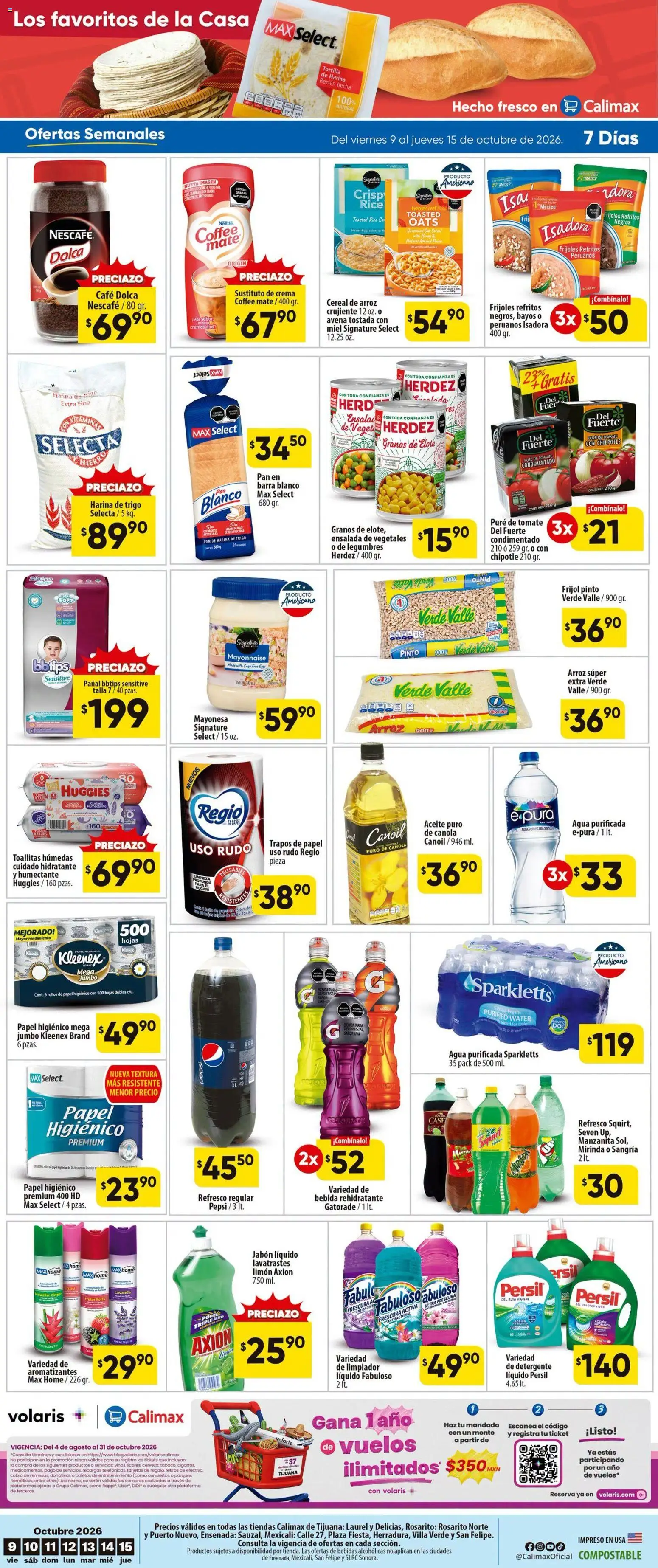 Nuevas ofertas de Calimax válidas en toda la República Mexicana desde el 09/10/2026. ¡Encuentra las mejores ofertas en Calimax folleto! | Página: 4