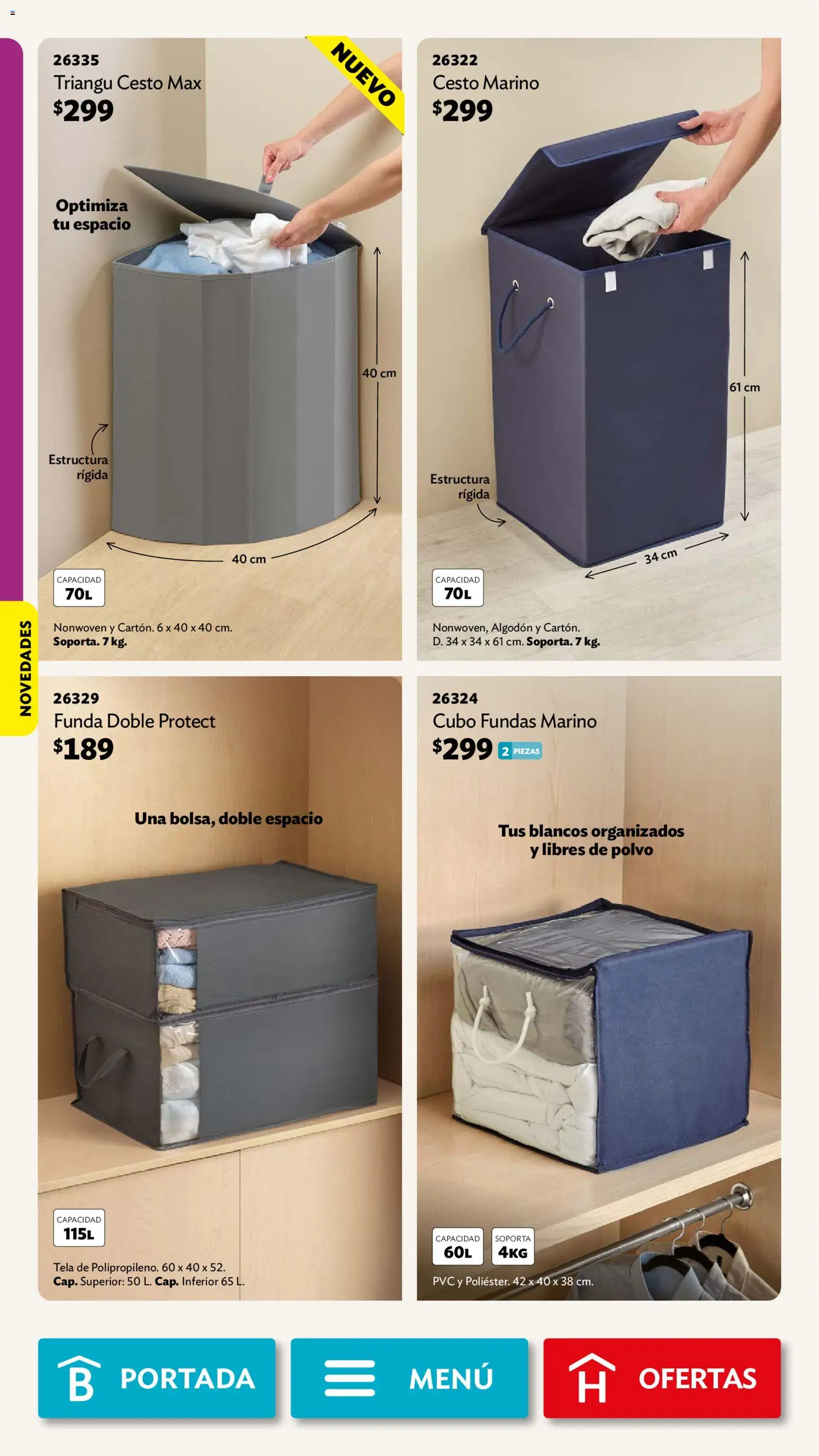 Nuevas ofertas de Betterware válidas en toda la República Mexicana desde el 02/11/2026. ¡Encuentra las mejores ofertas en Betterware campaña 11 2026! | Página: 68