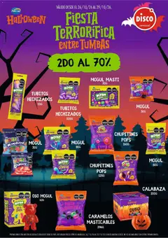 Vista previa Disco - FOLLETO HALLOWEEN válido desde el 26/10/2026