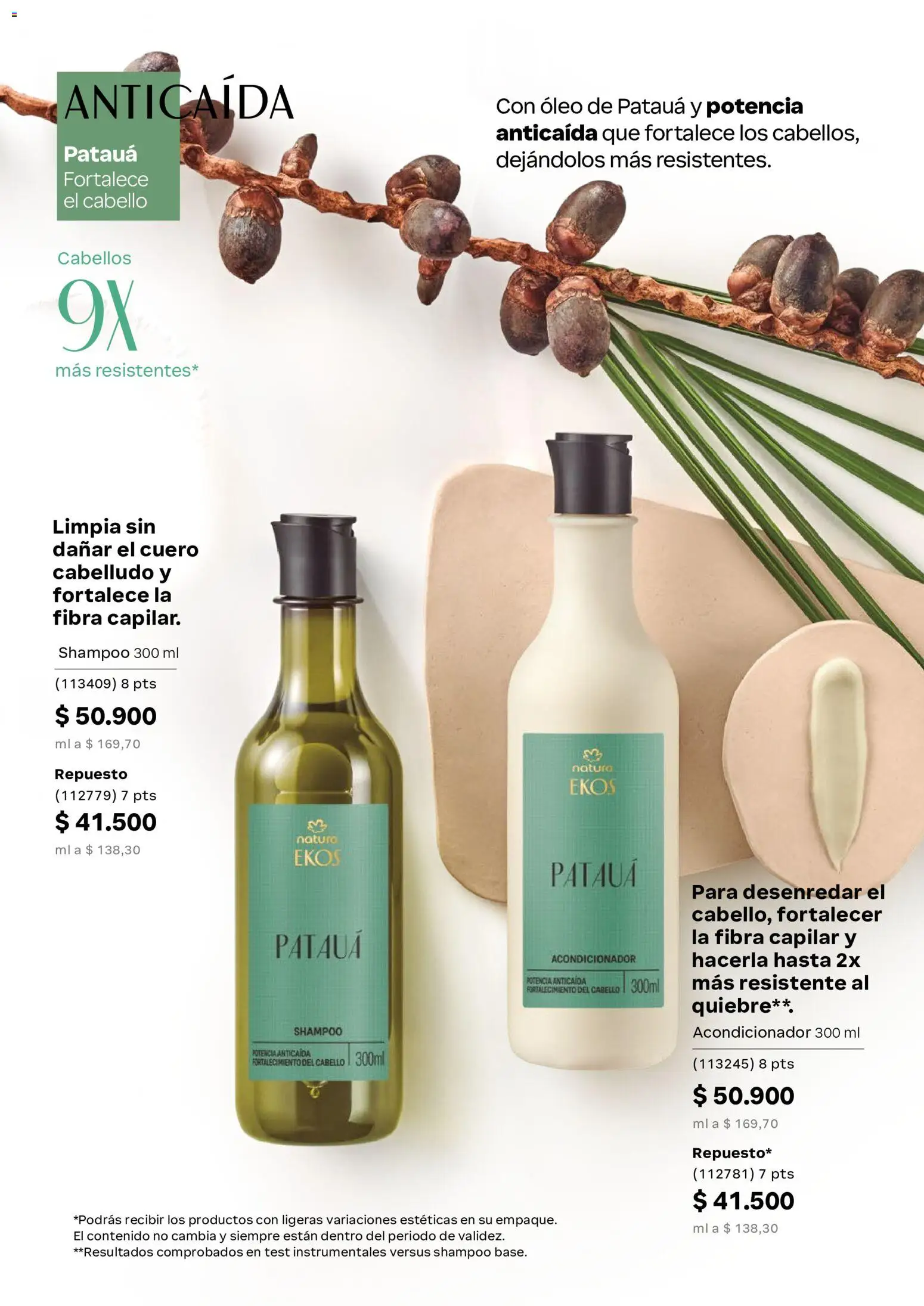 Natura revista - valida desde el 11.06.2026 | Página: 154 | Productos: Shampoo, Acondicionador